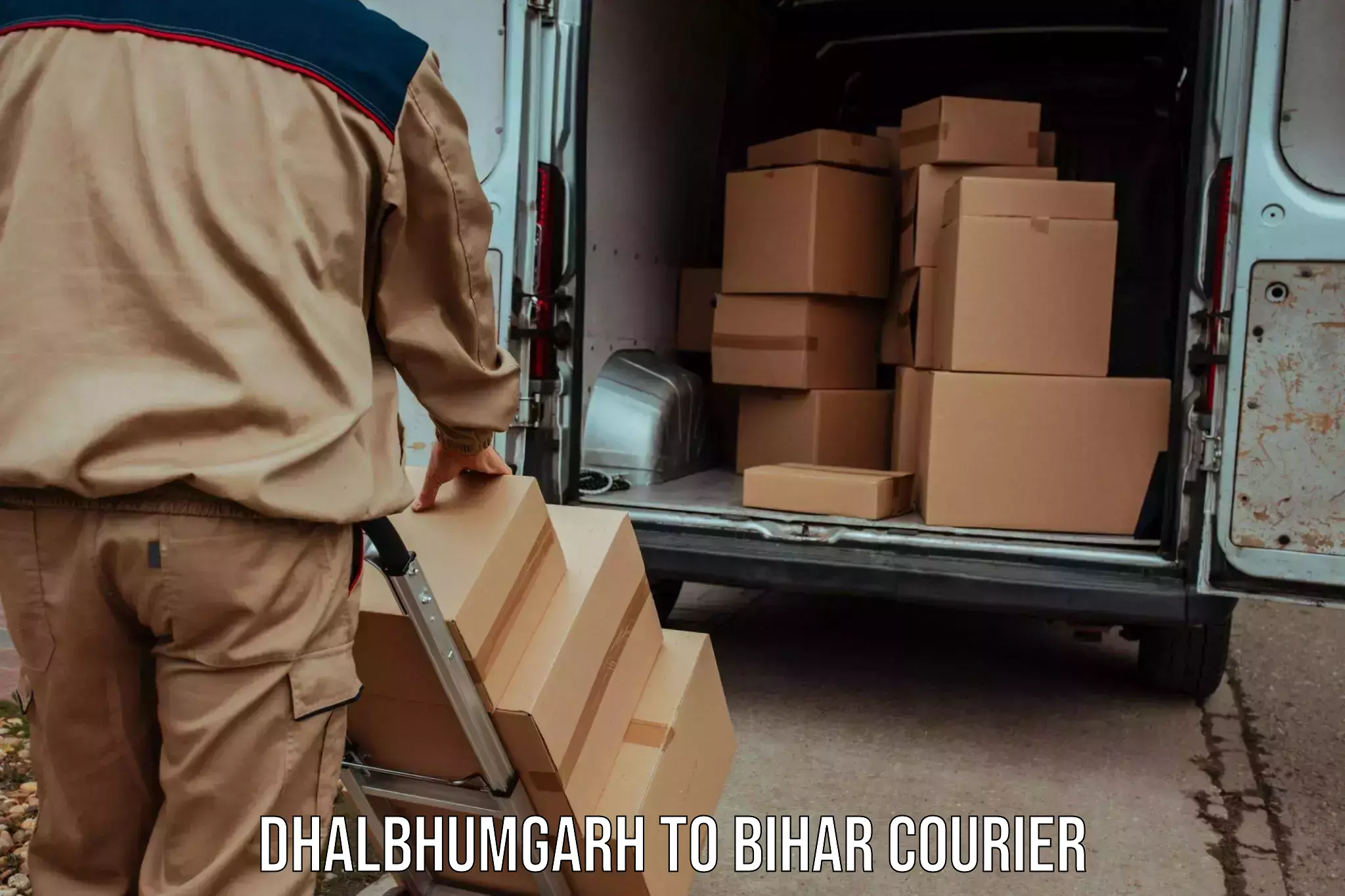 Cost-effective courier options Dhalbhumgarh to Ghanshyampur