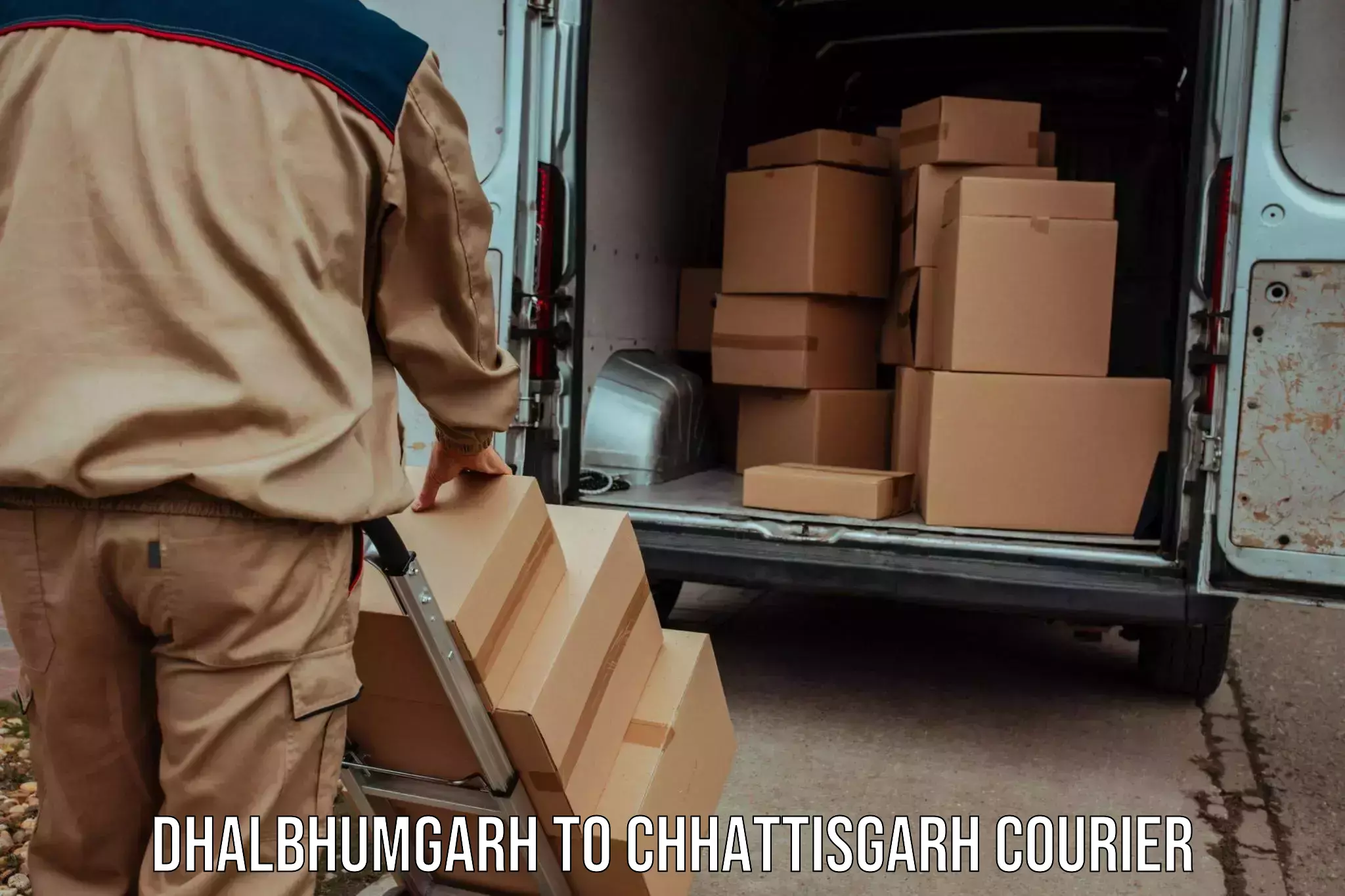 Fast parcel dispatch Dhalbhumgarh to Khairagarh