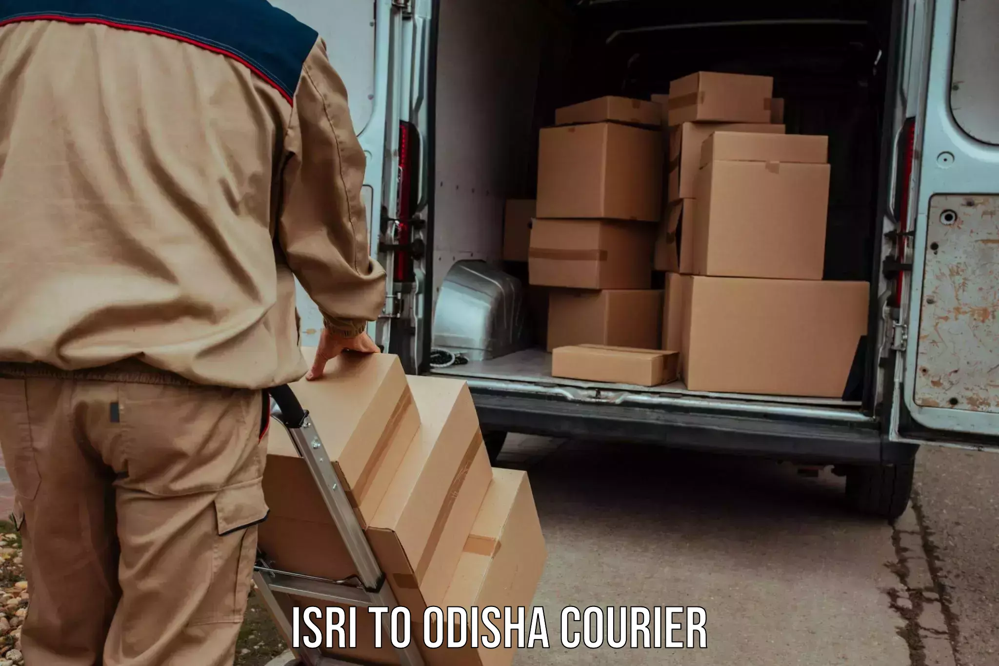 Courier rate comparison Isri to Odisha