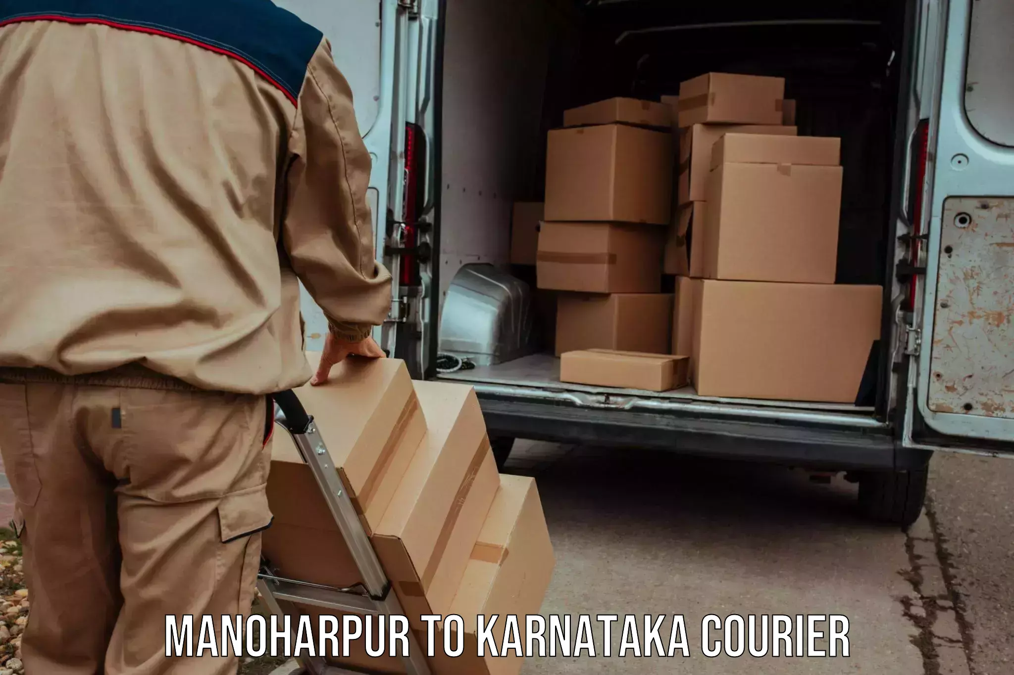 Domestic courier Manoharpur to Basavanagudi