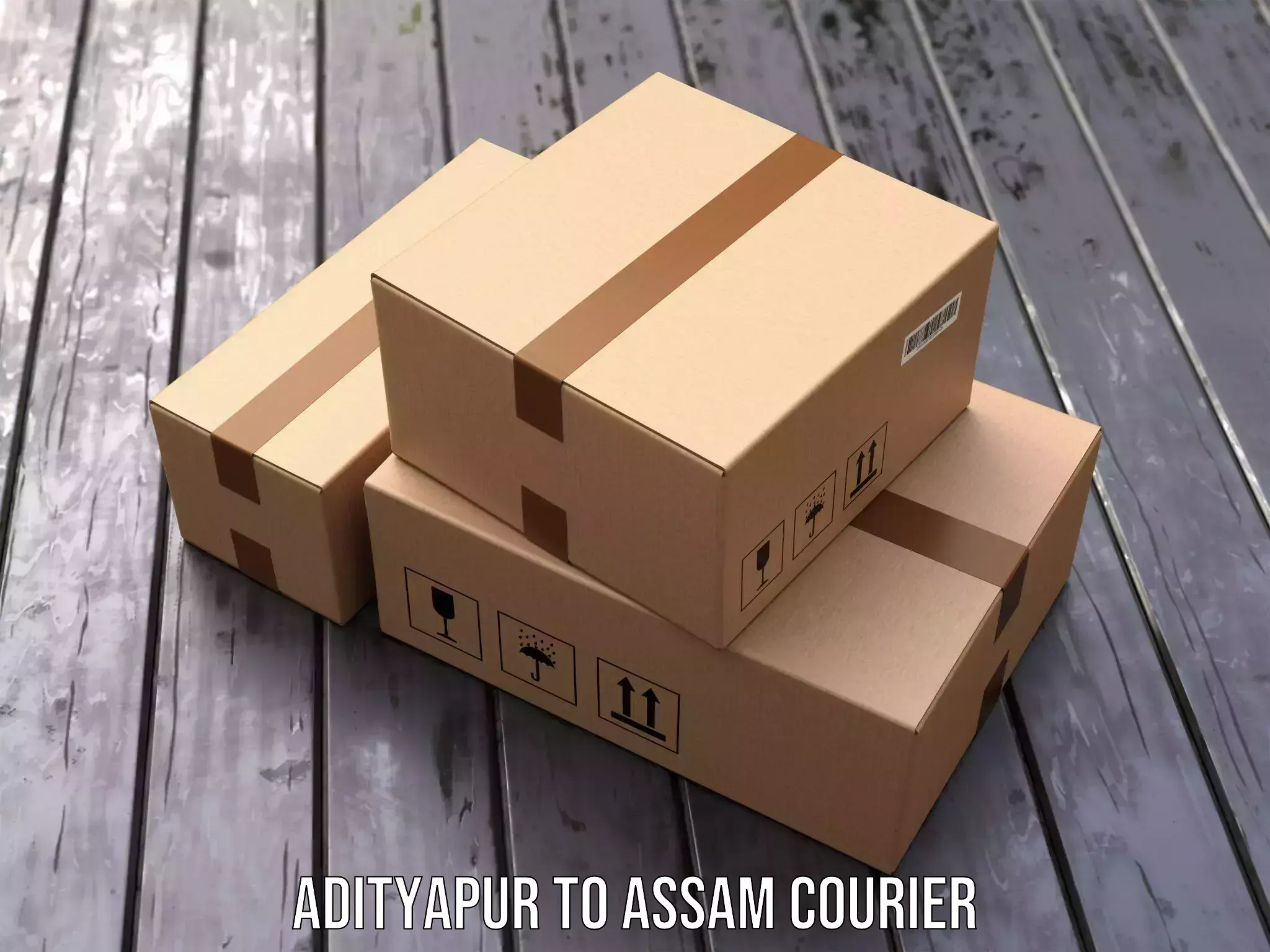 Cost-effective courier options Adityapur to Guwahati