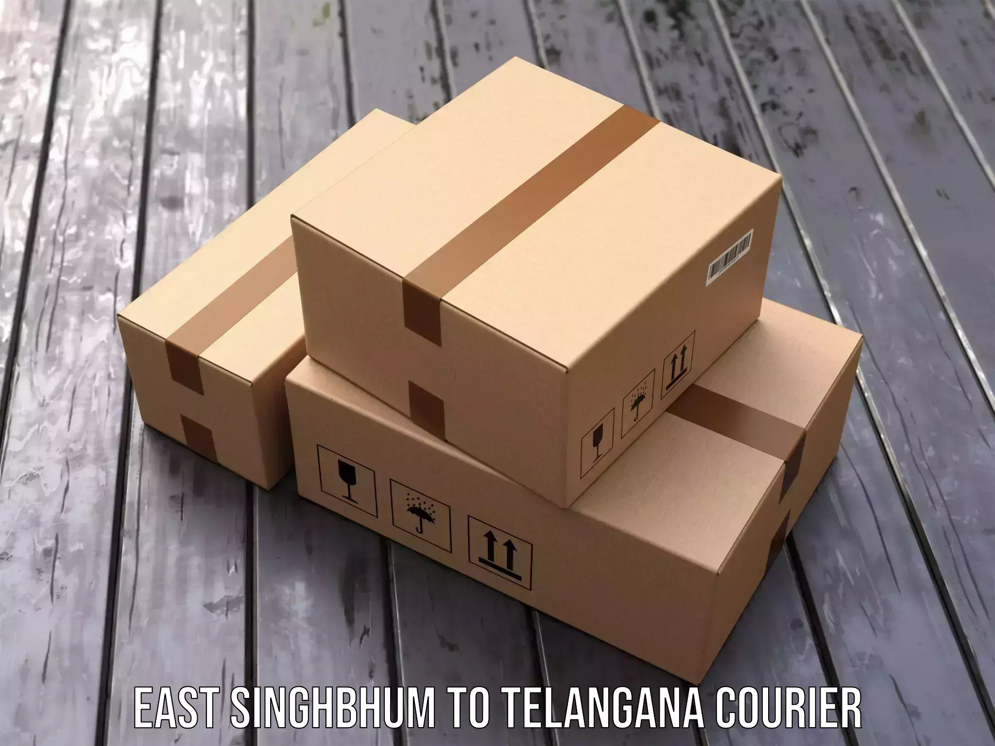 Courier services East Singhbhum to Telangana