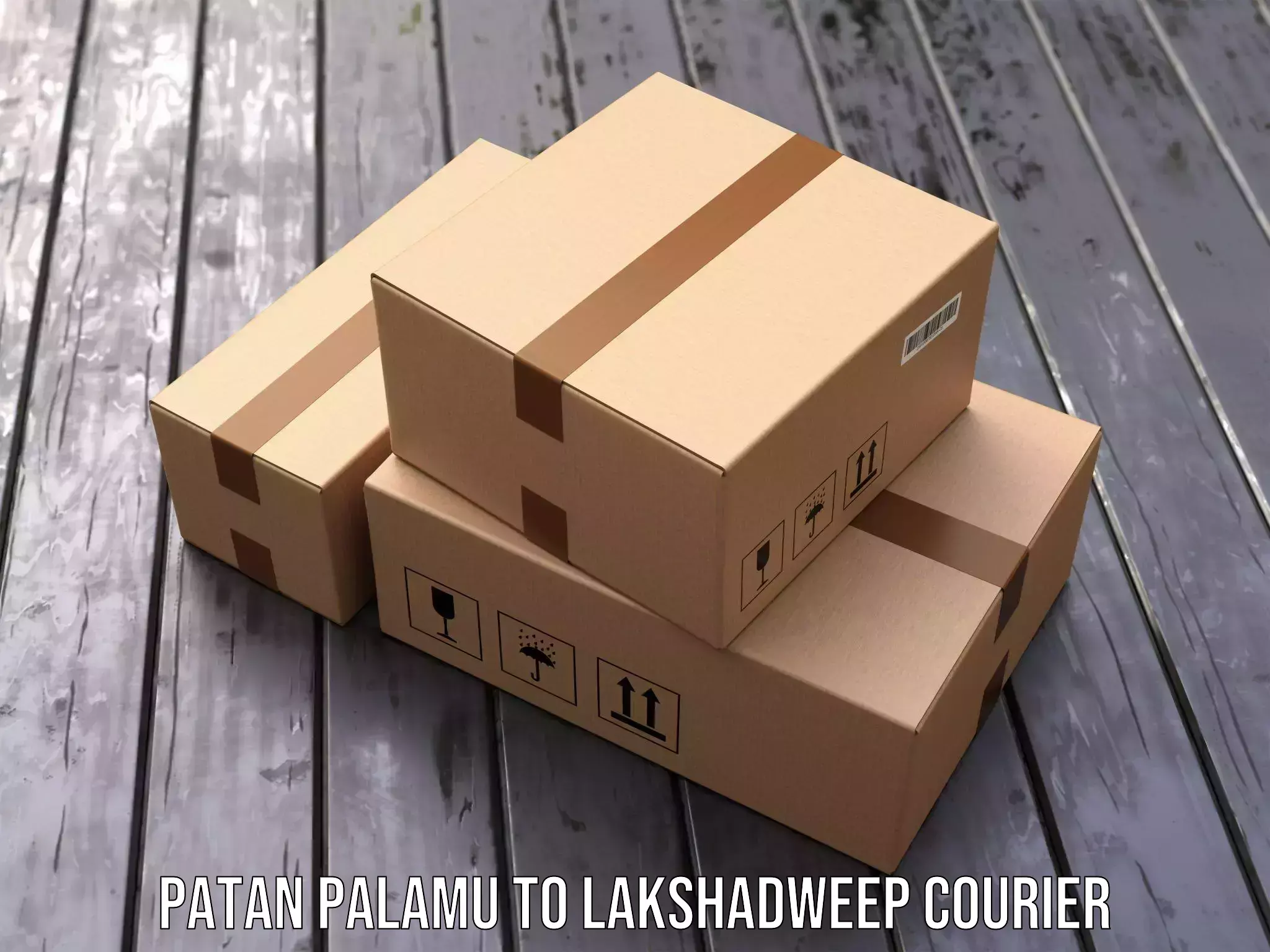 Supply chain delivery Patan Palamu to Lakshadweep