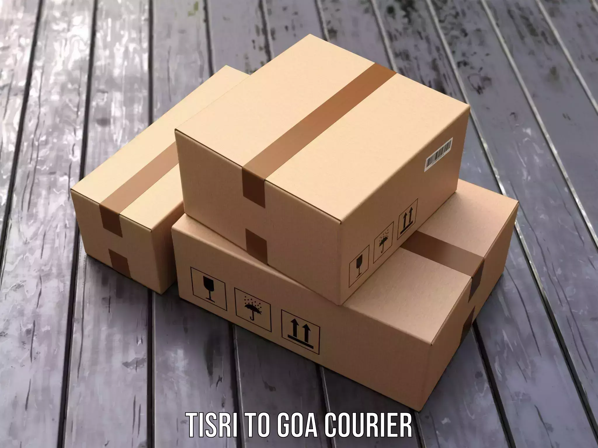 Cost-effective courier solutions Tisri to Goa