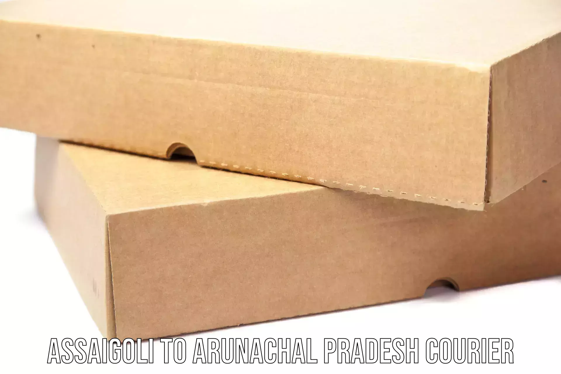 Urgent courier needs Assaigoli to Arunachal Pradesh