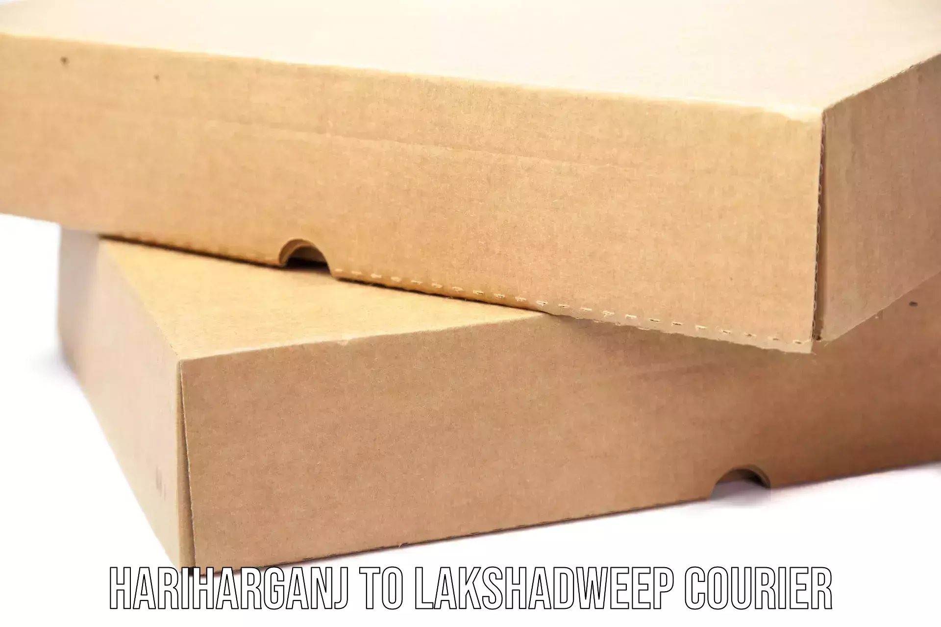 Custom courier packaging in Hariharganj to Lakshadweep