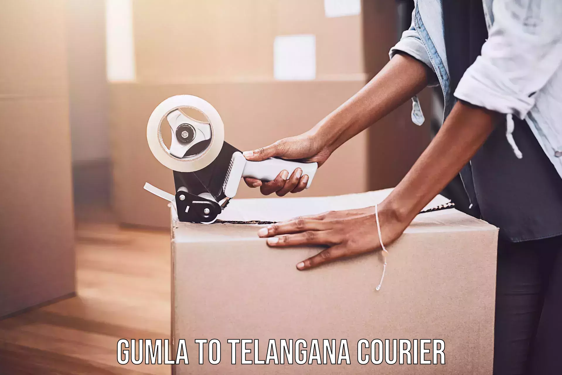 Next-generation courier services Gumla to Kodad