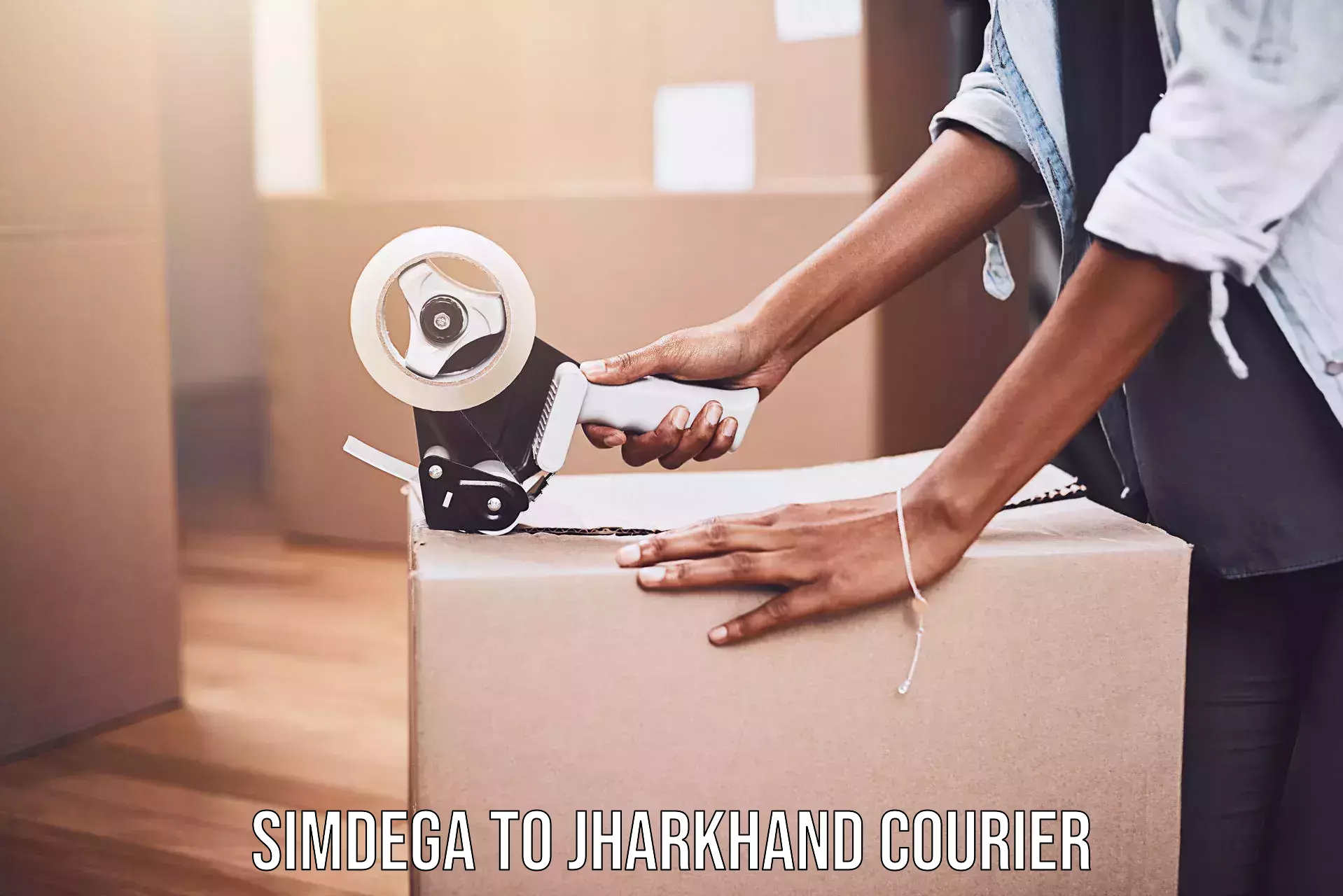 Courier tracking online Simdega to Topchanchi