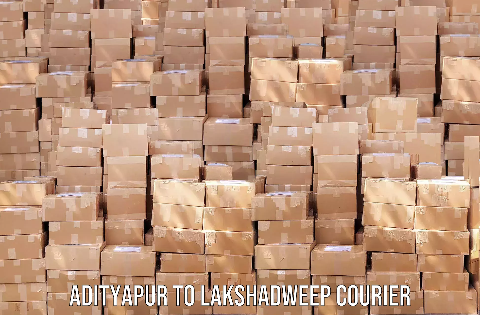 Reliable courier service Adityapur to Lakshadweep