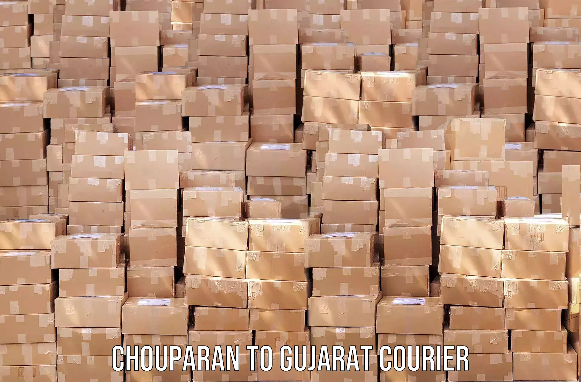 Reliable parcel services Chouparan to Una Gir Somnath