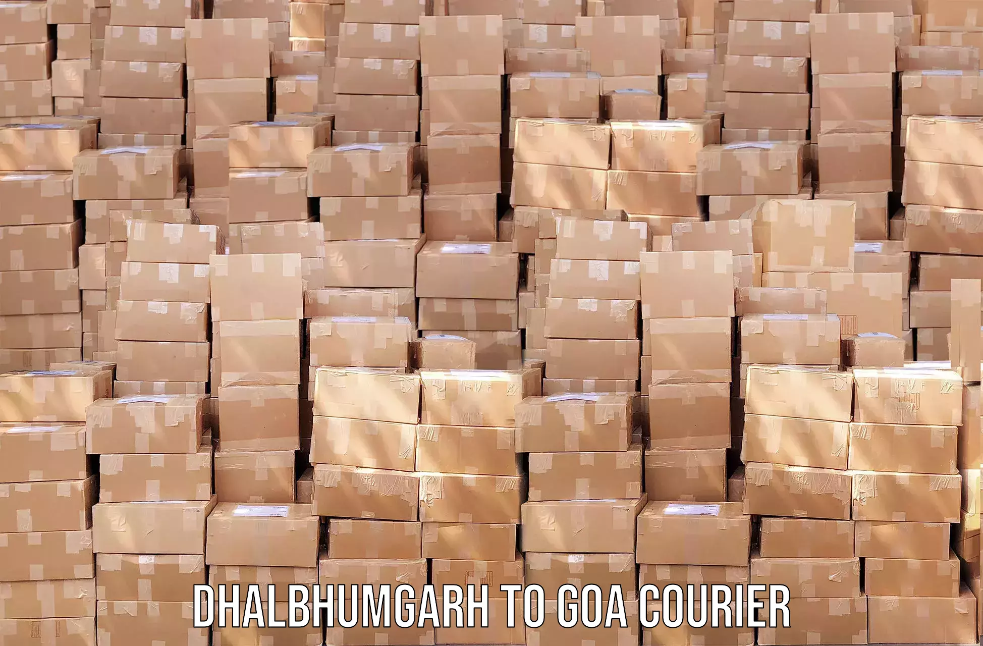 Efficient cargo handling Dhalbhumgarh to Bardez