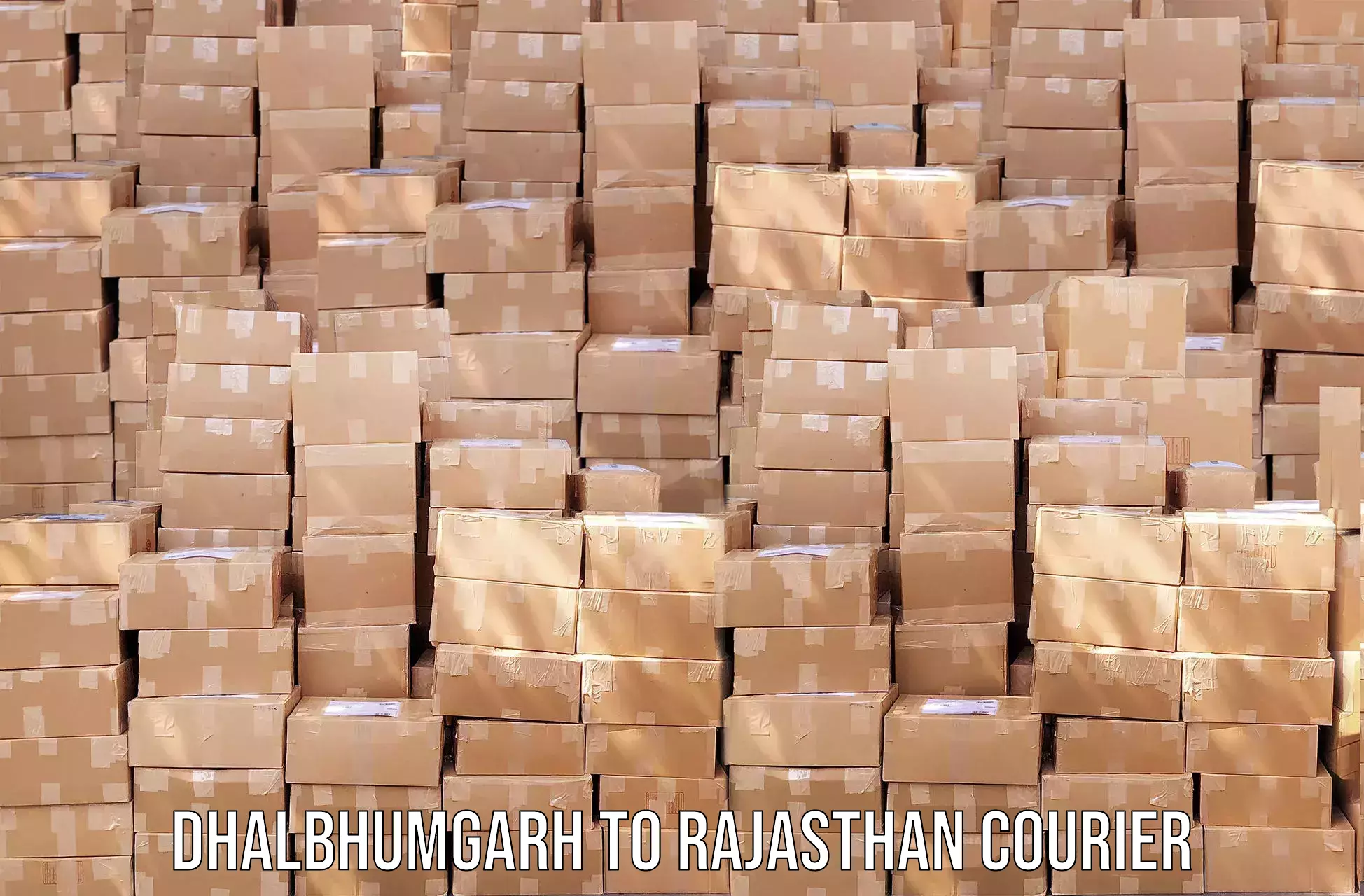 Courier service comparison Dhalbhumgarh to Sawai Madhopur
