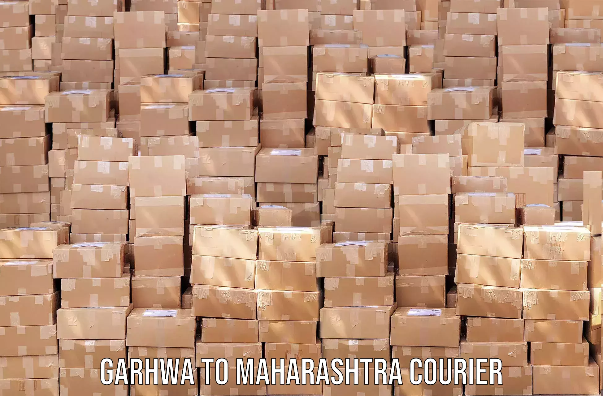 Air courier services Garhwa to Solapur