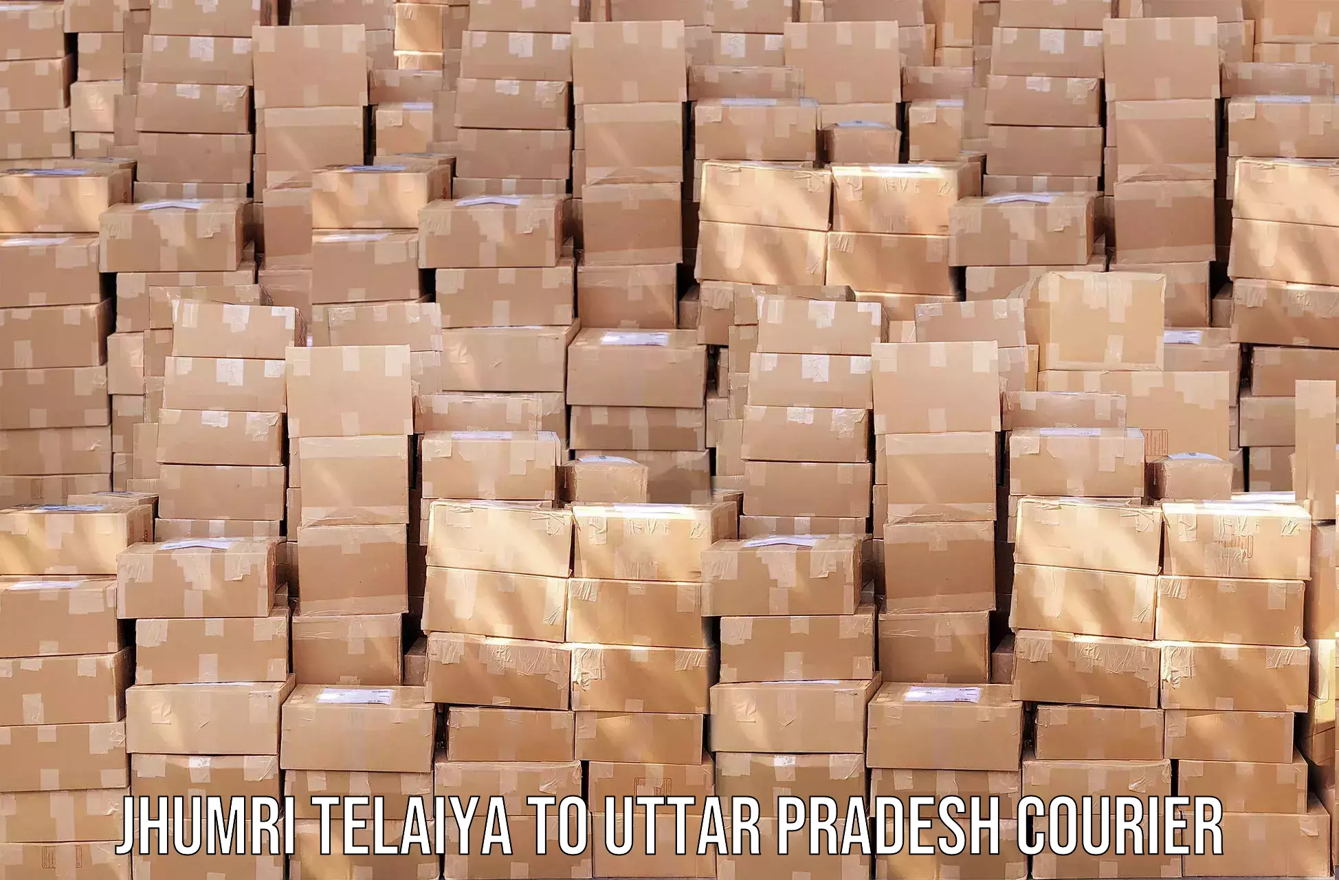 Local courier options Jhumri Telaiya to Basti
