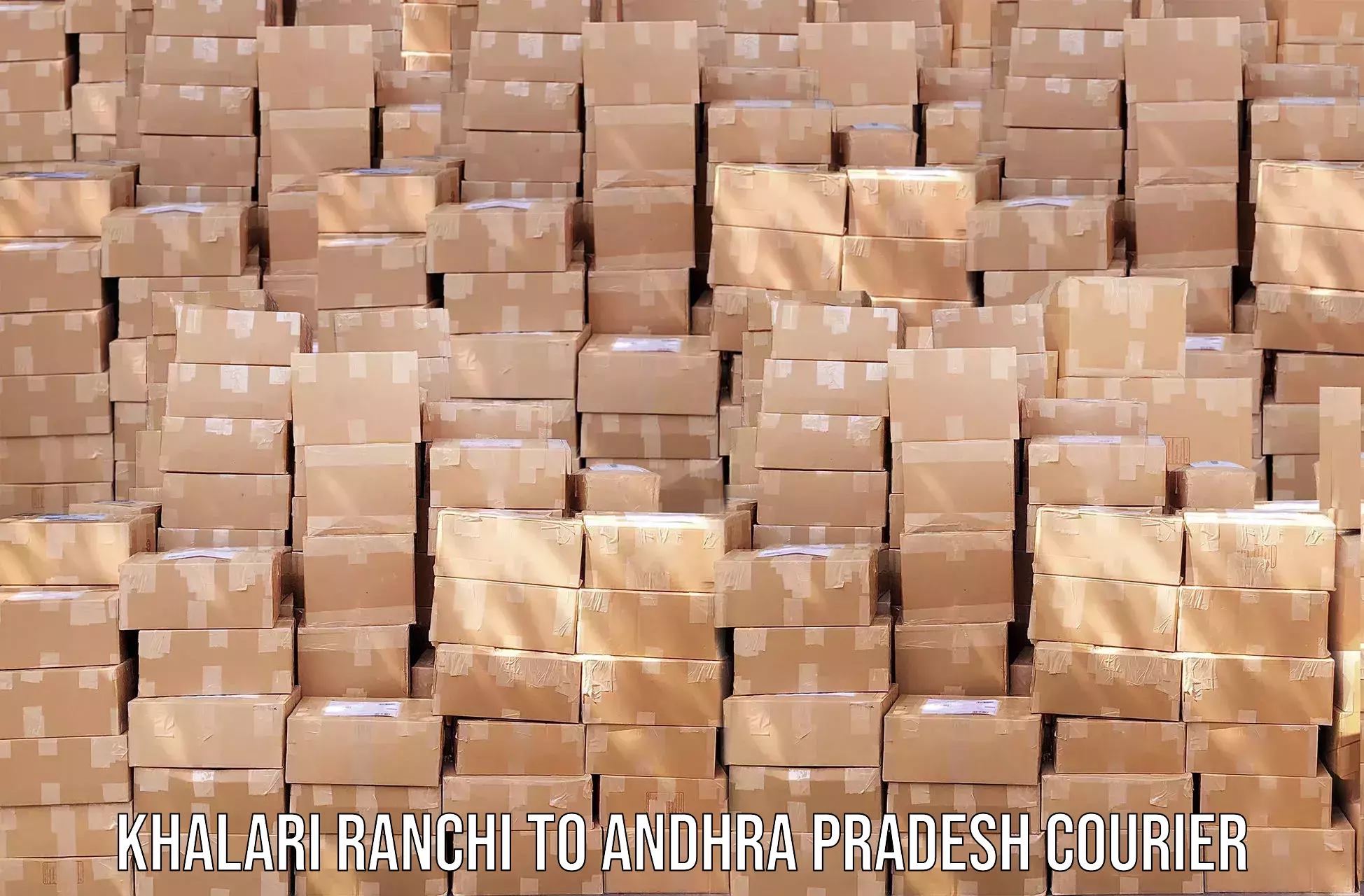 Efficient logistics management Khalari Ranchi to Andhra Pradesh