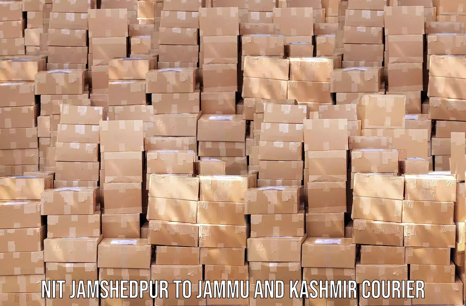 Reliable courier services NIT Jamshedpur to Jammu and Kashmir