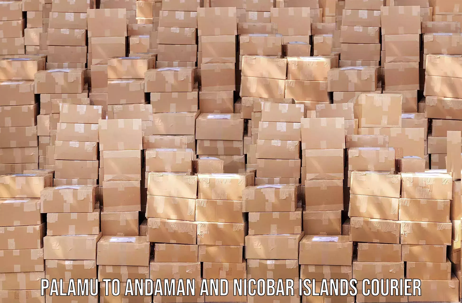 Express mail solutions in Palamu to Andaman and Nicobar Islands