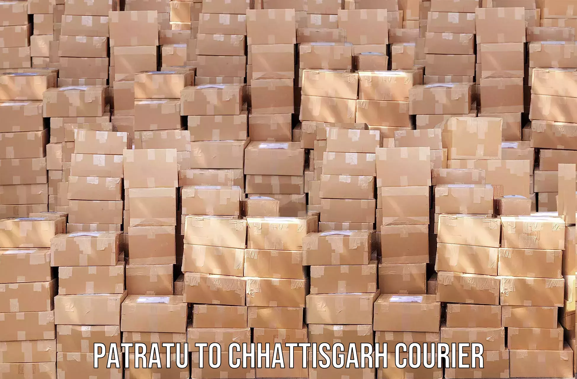 Efficient package consolidation Patratu to Dharamjaigarh