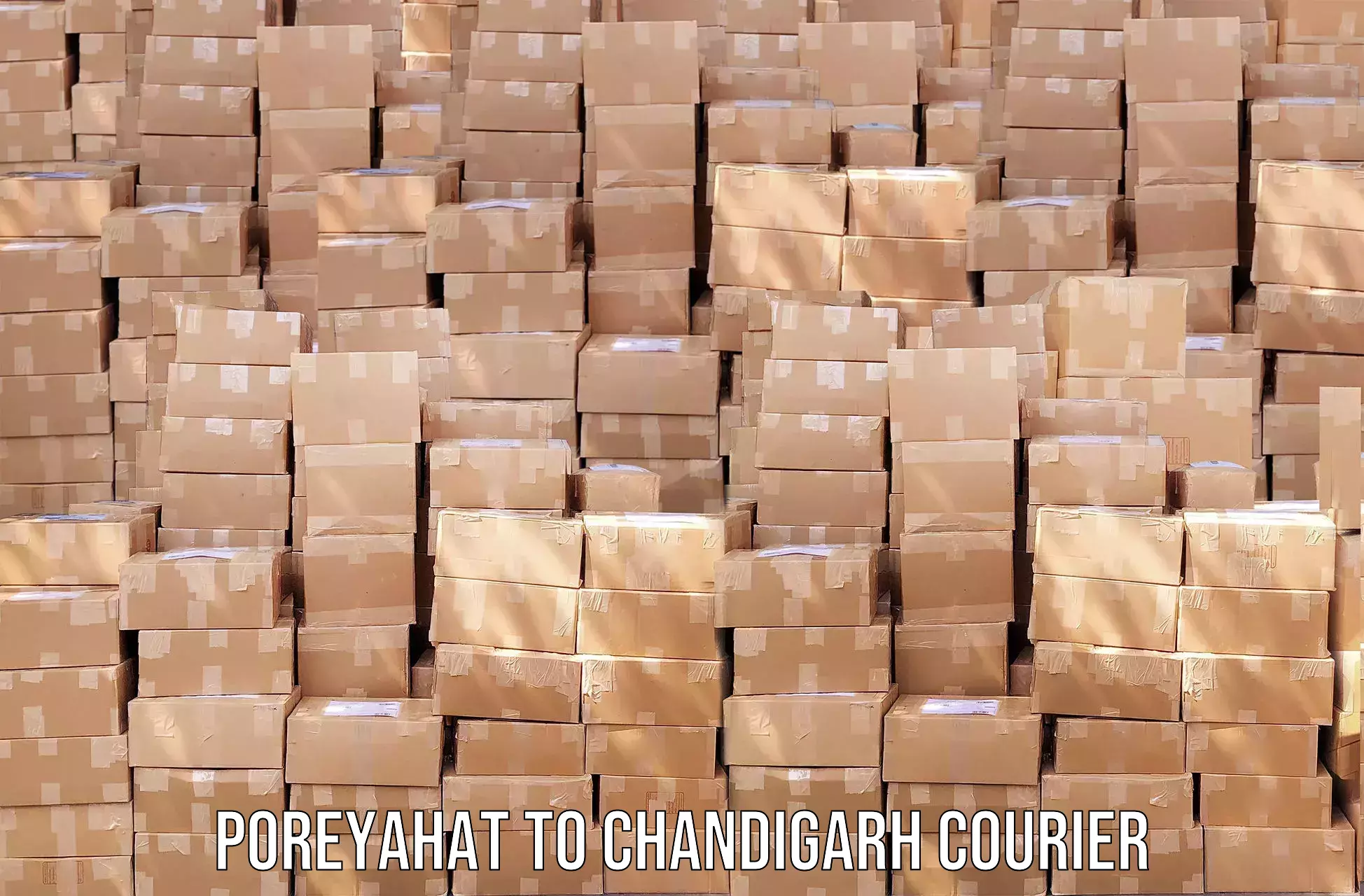 Global shipping solutions Poreyahat to Panjab University Chandigarh