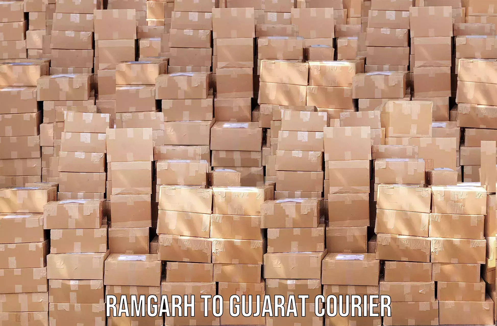 Parcel handling and care Ramgarh to Morbi
