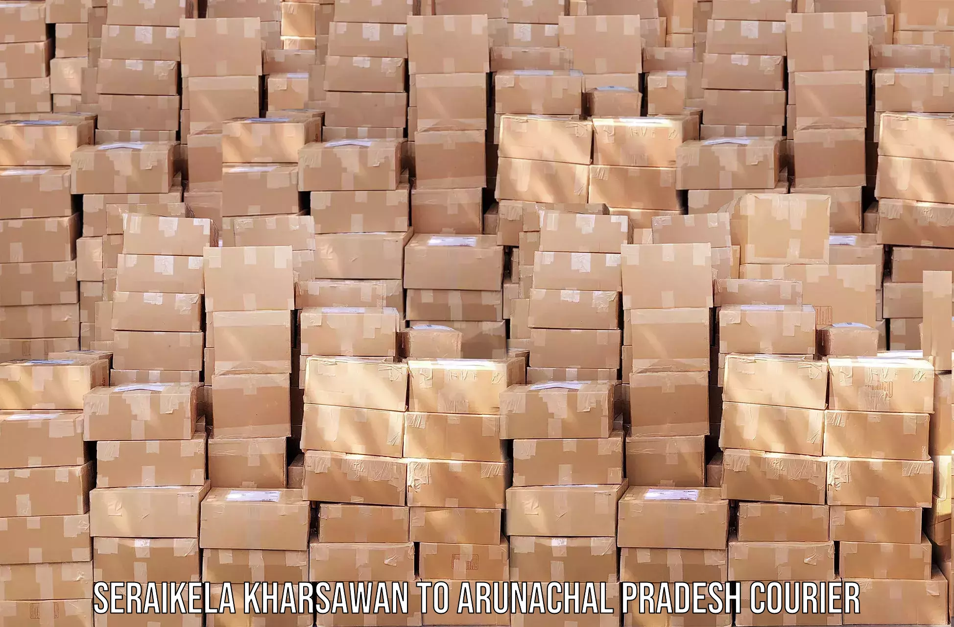 Sustainable courier practices Seraikela Kharsawan to Lohit