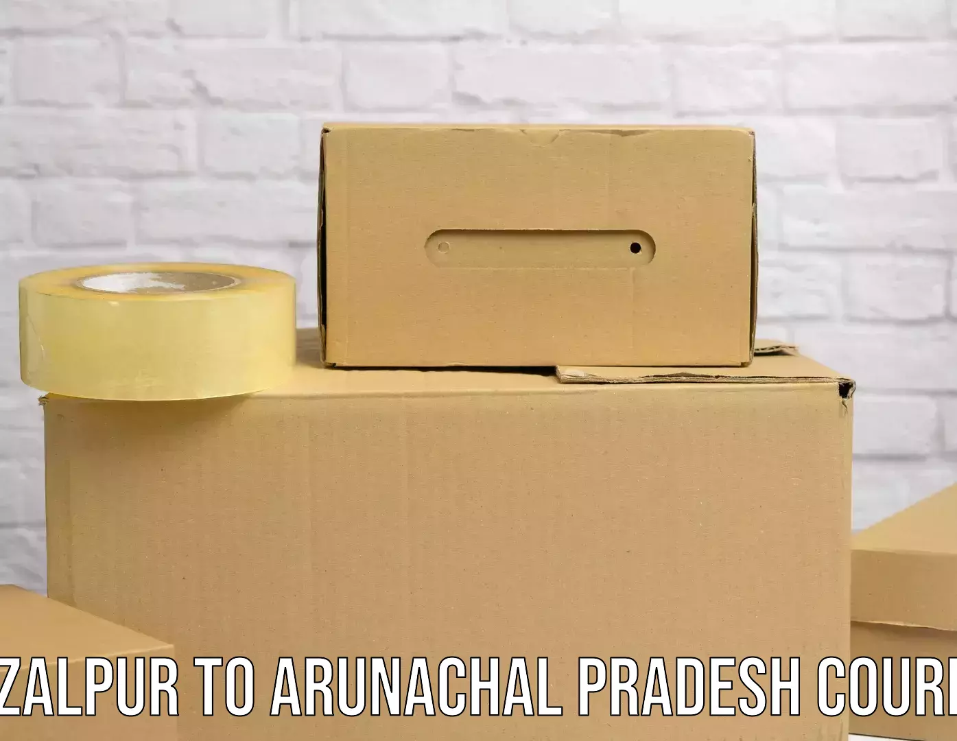 Supply chain delivery Afzalpur to Arunachal Pradesh