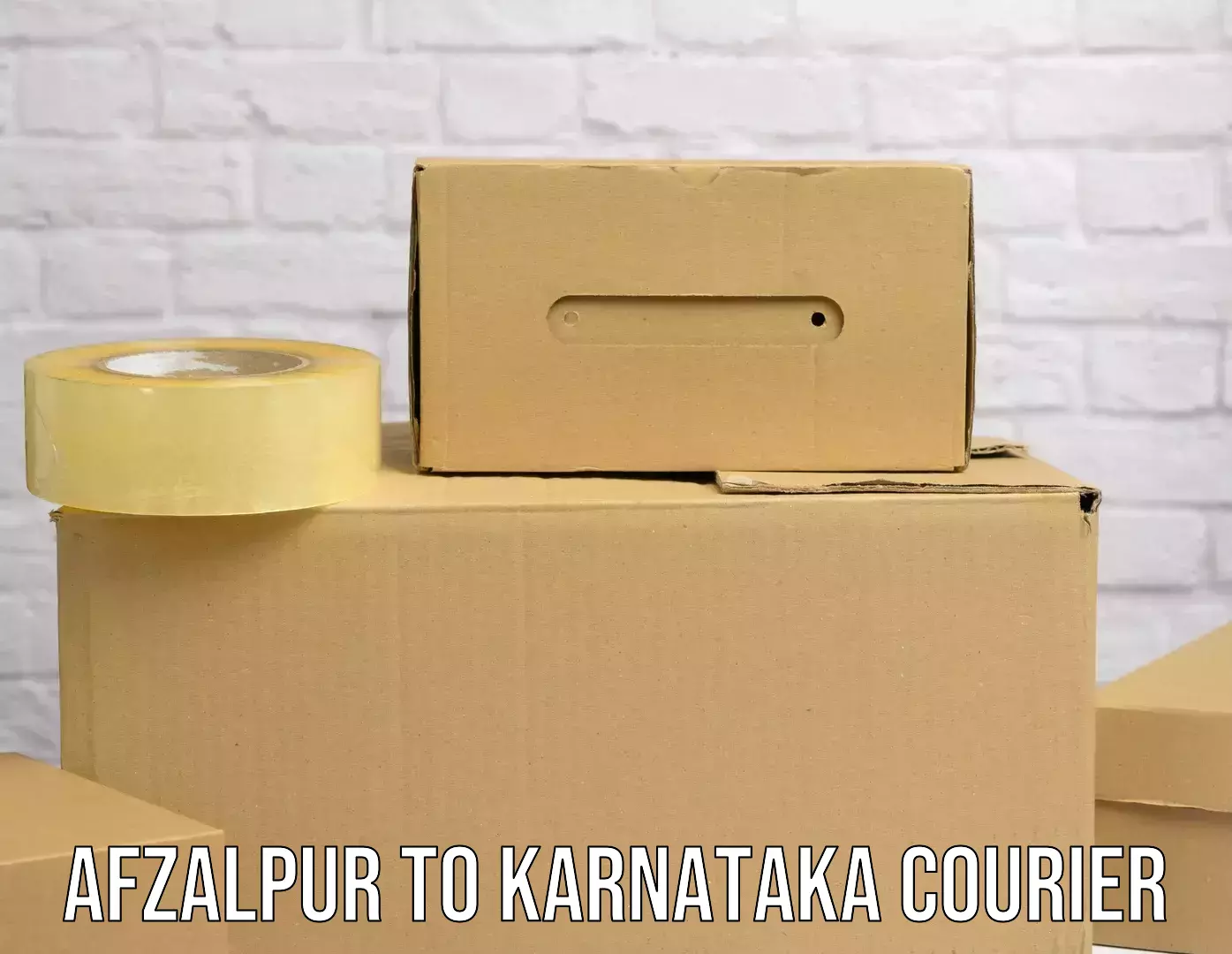 Efficient parcel delivery Afzalpur to Honnavar