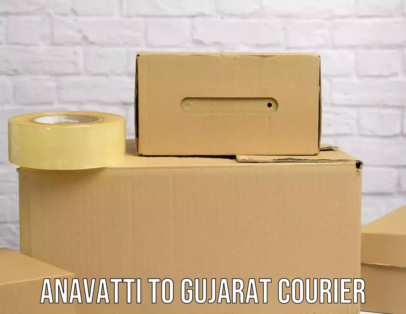 Fastest parcel delivery Anavatti to Idar