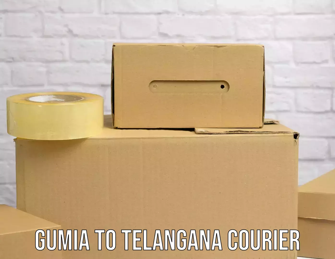 State-of-the-art courier technology in Gumia to Secunderabad