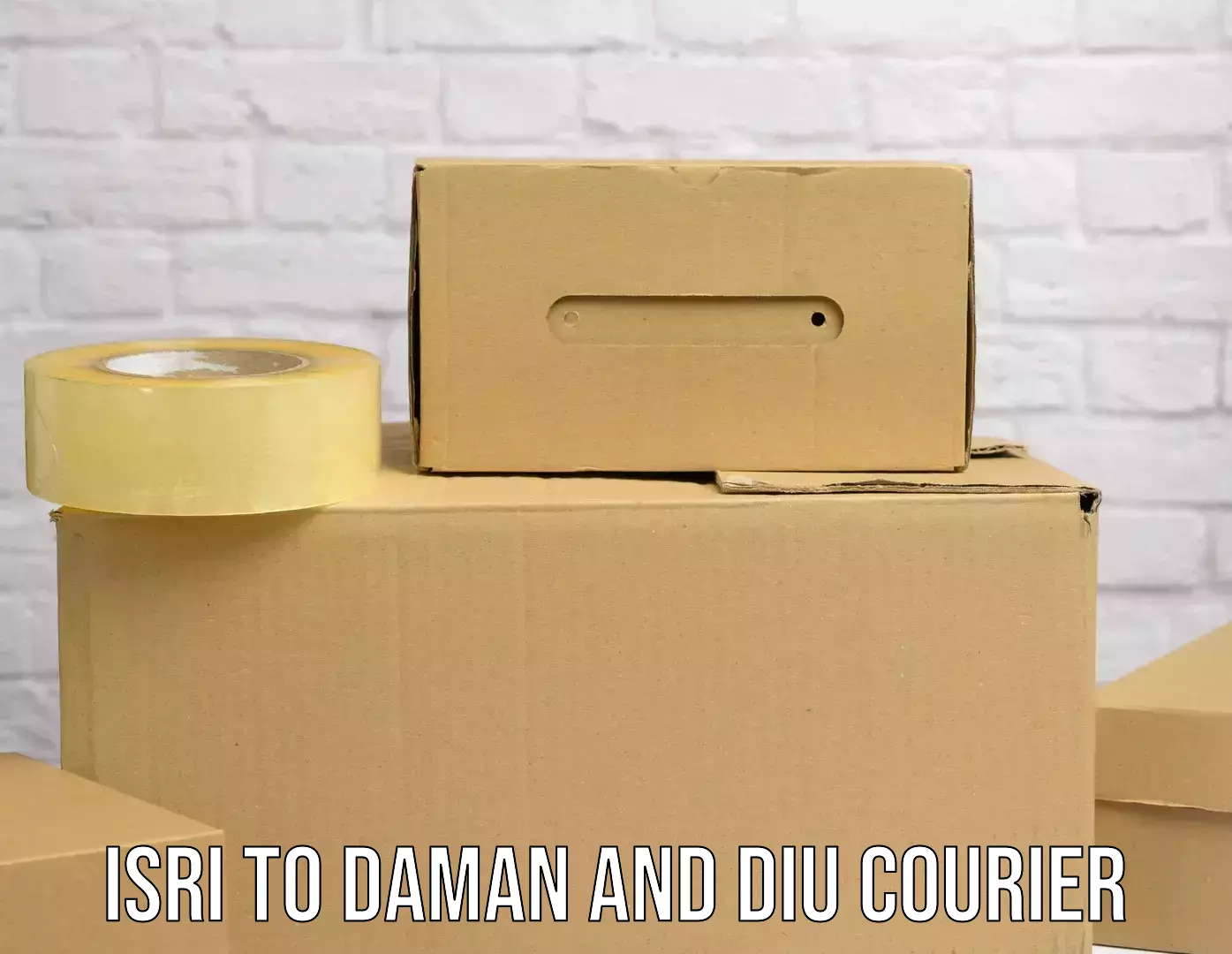 Express delivery solutions Isri to Daman and Diu