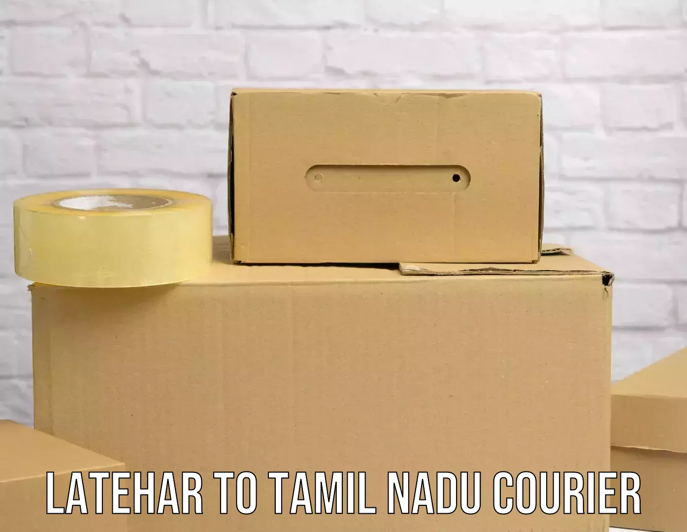 Efficient cargo services Latehar to Vellore Institute of Technology