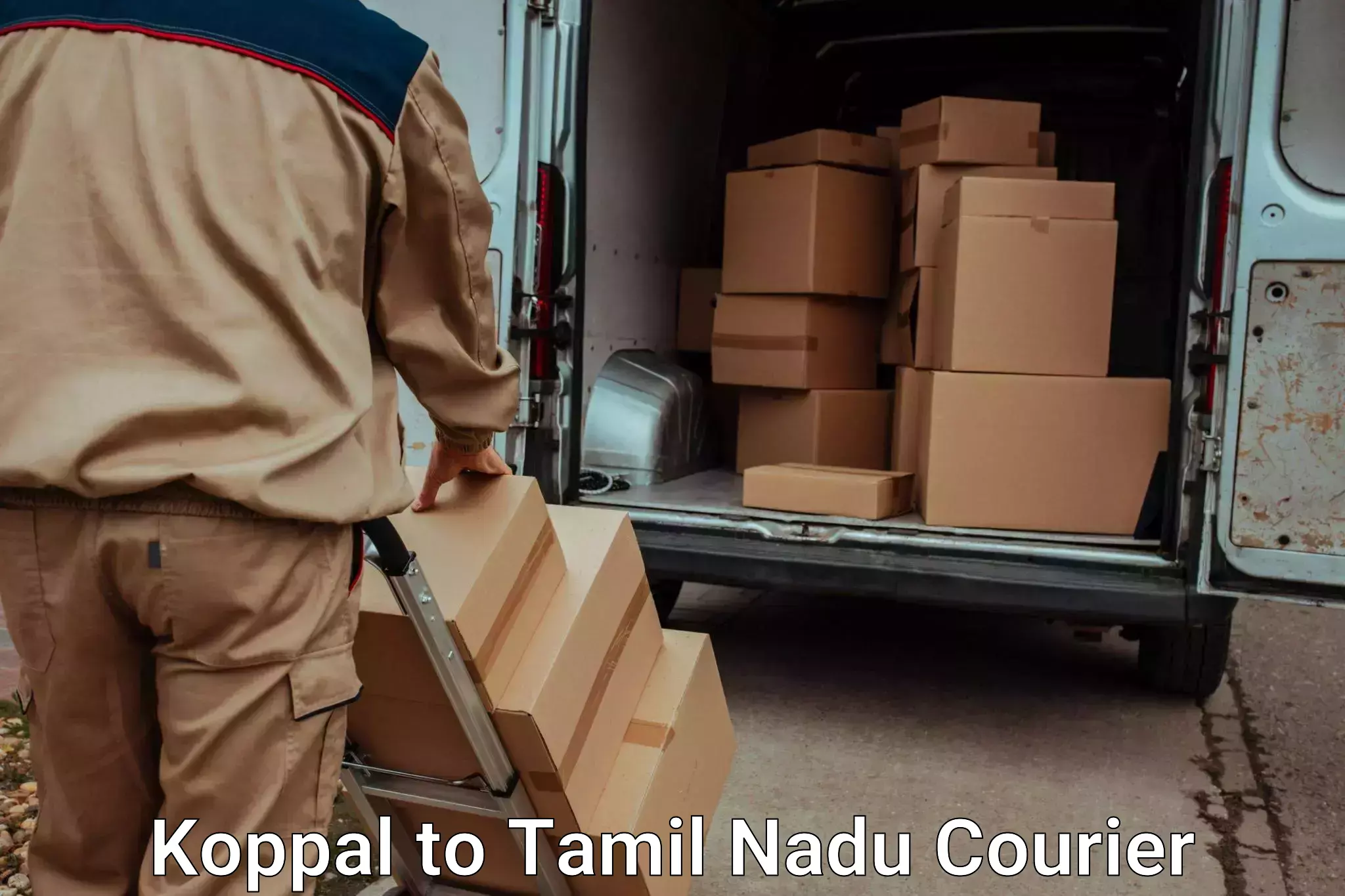 Safe home goods transport Koppal to Karunya Institute of Technology and Sciences Coimbatore