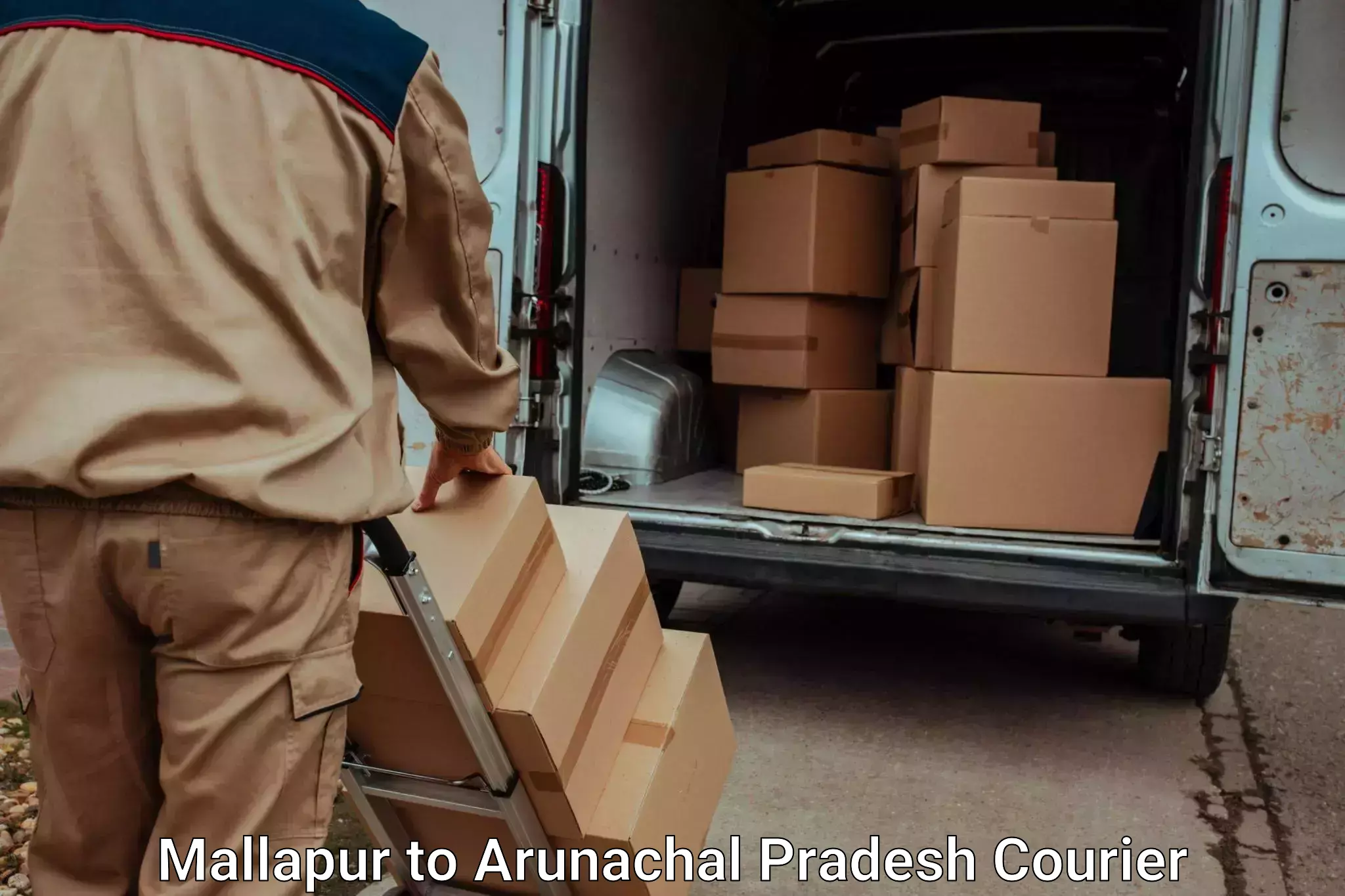 Furniture transport experts Mallapur to Changlang