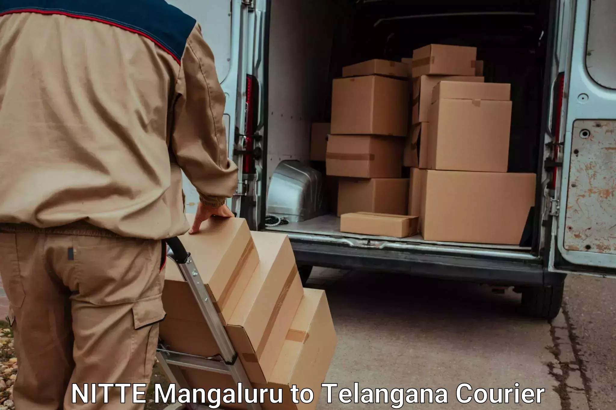 Home goods transport NITTE Mangaluru to Dharmapuri Jagtial