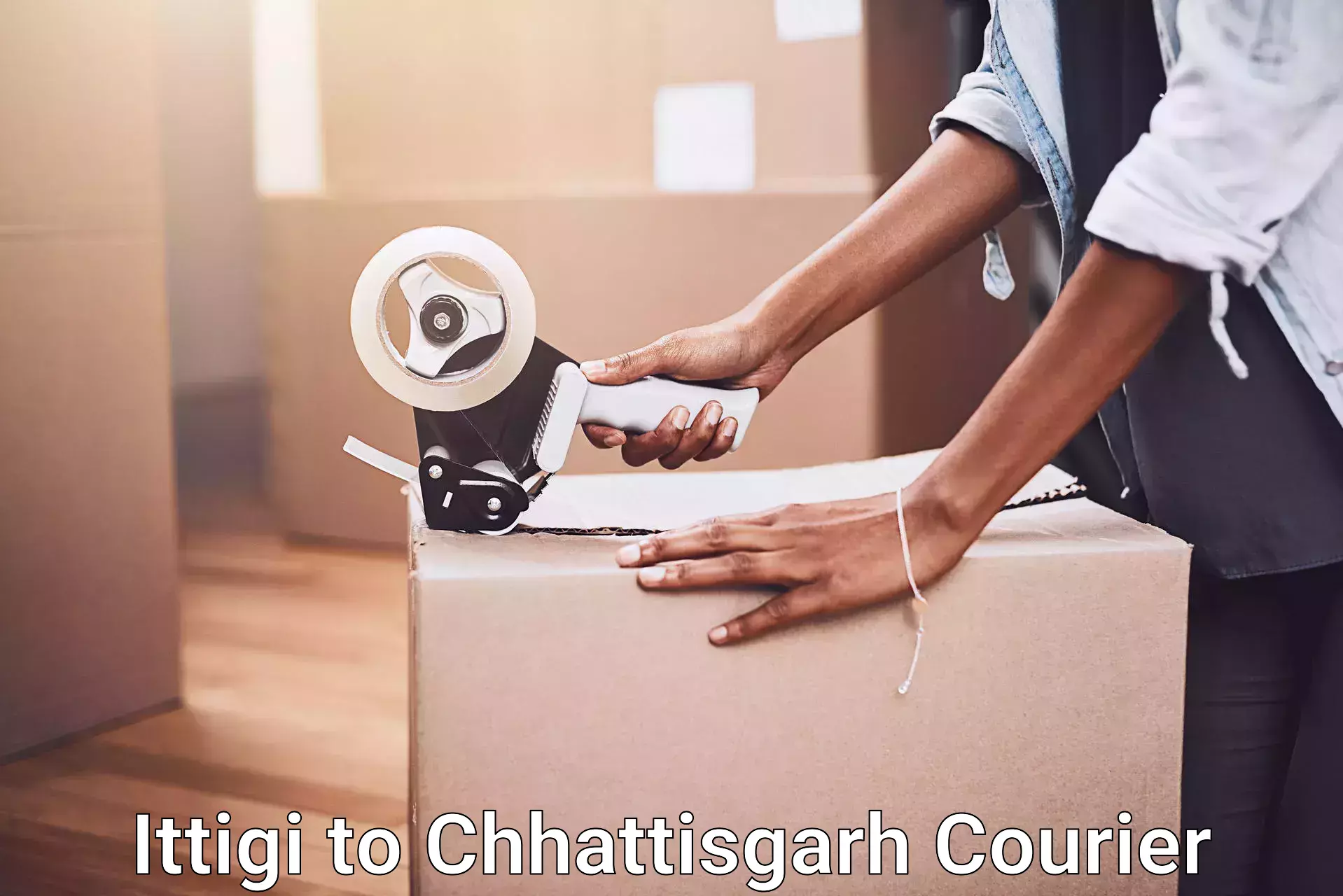 Household goods movers and packers Ittigi to Chhattisgarh