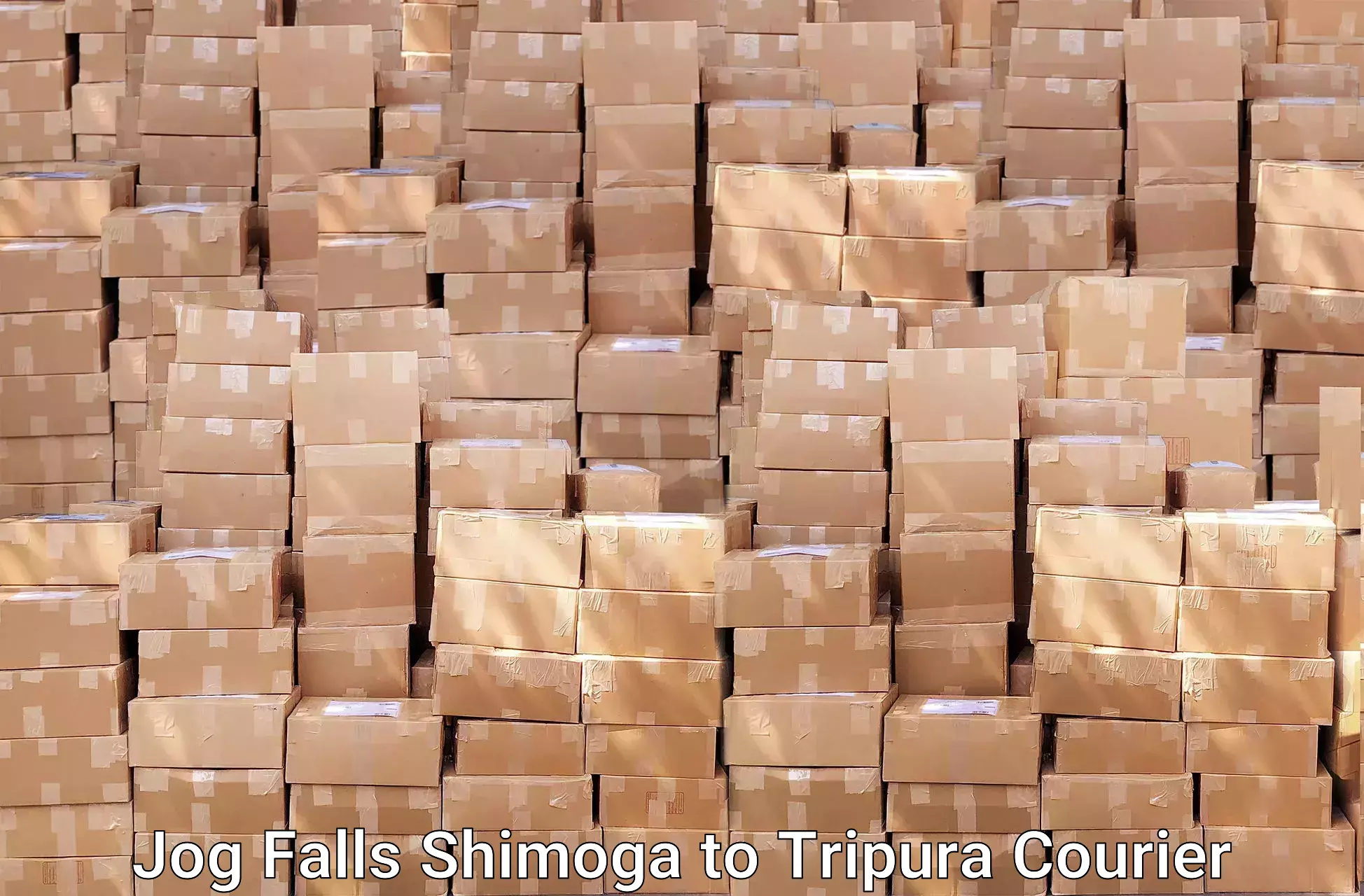Furniture transport experts Jog Falls Shimoga to Agartala
