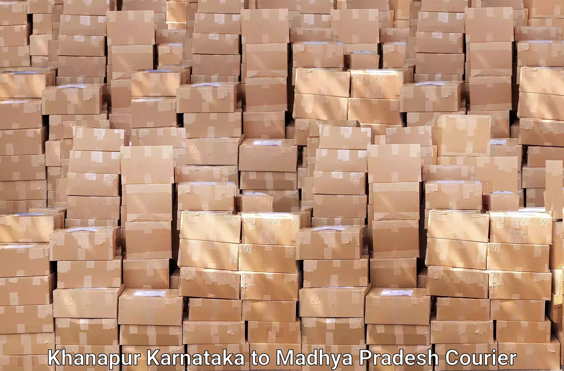 Quality relocation assistance Khanapur Karnataka to Madhya Pradesh
