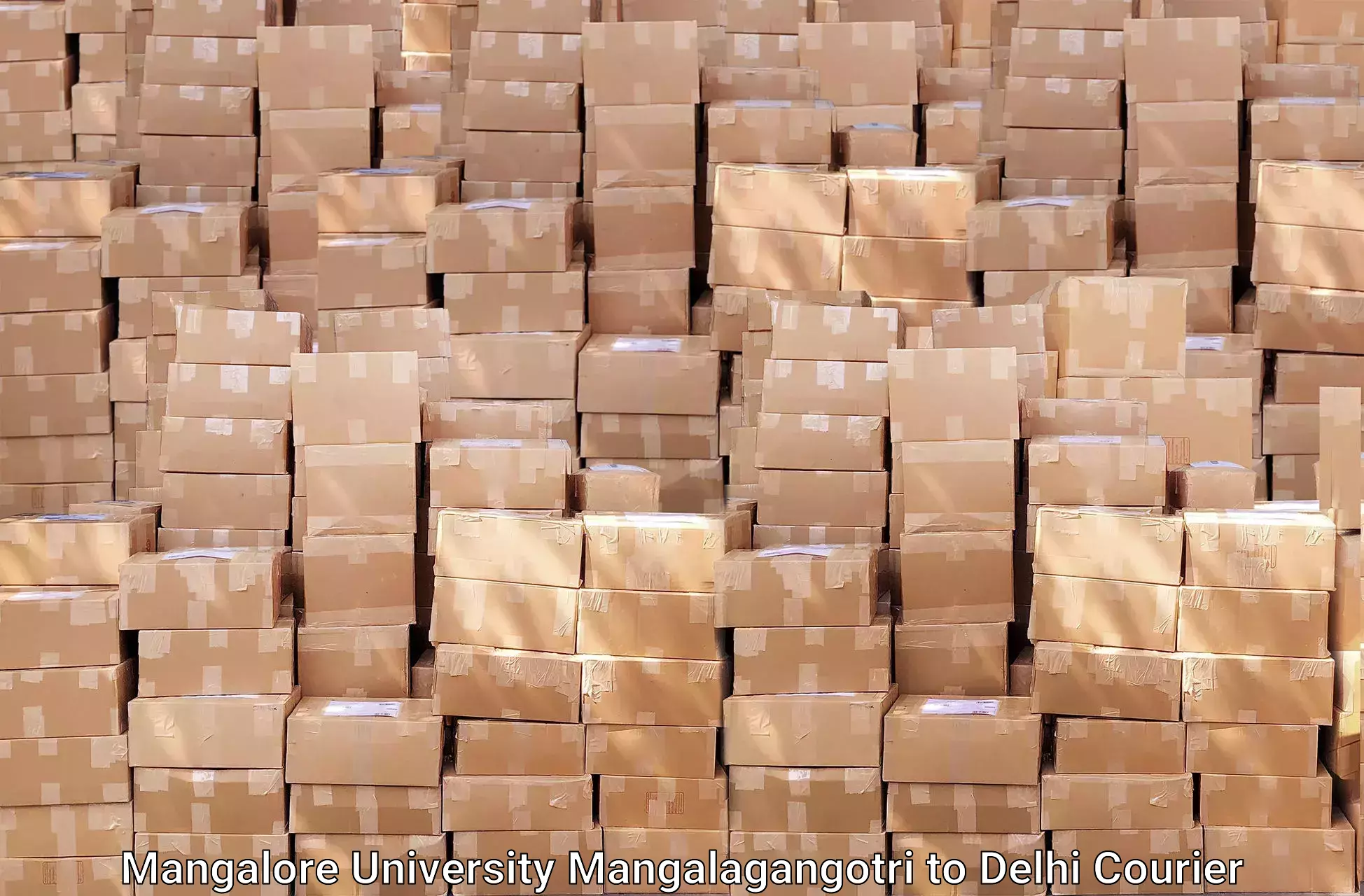 Affordable home movers Mangalore University Mangalagangotri to Jawaharlal Nehru University New Delhi