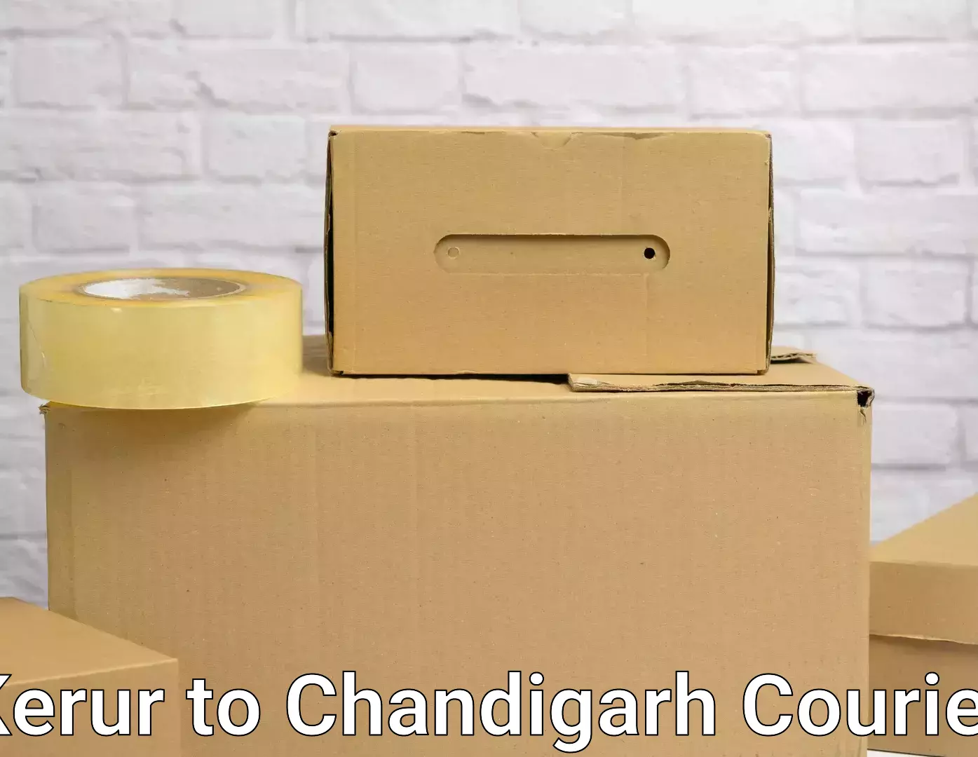 Furniture transport service Kerur to Panjab University Chandigarh