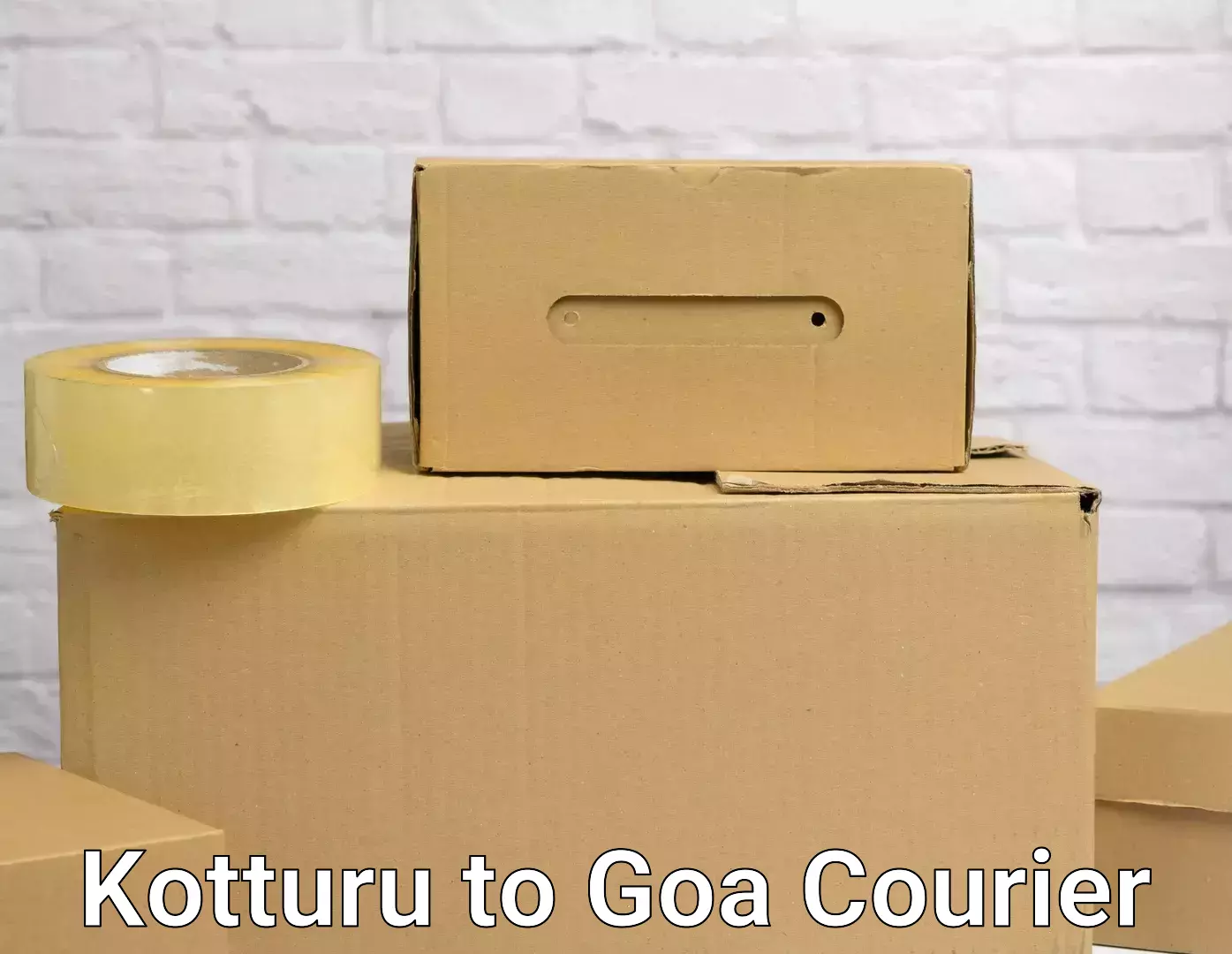 Professional moving assistance Kotturu to Goa