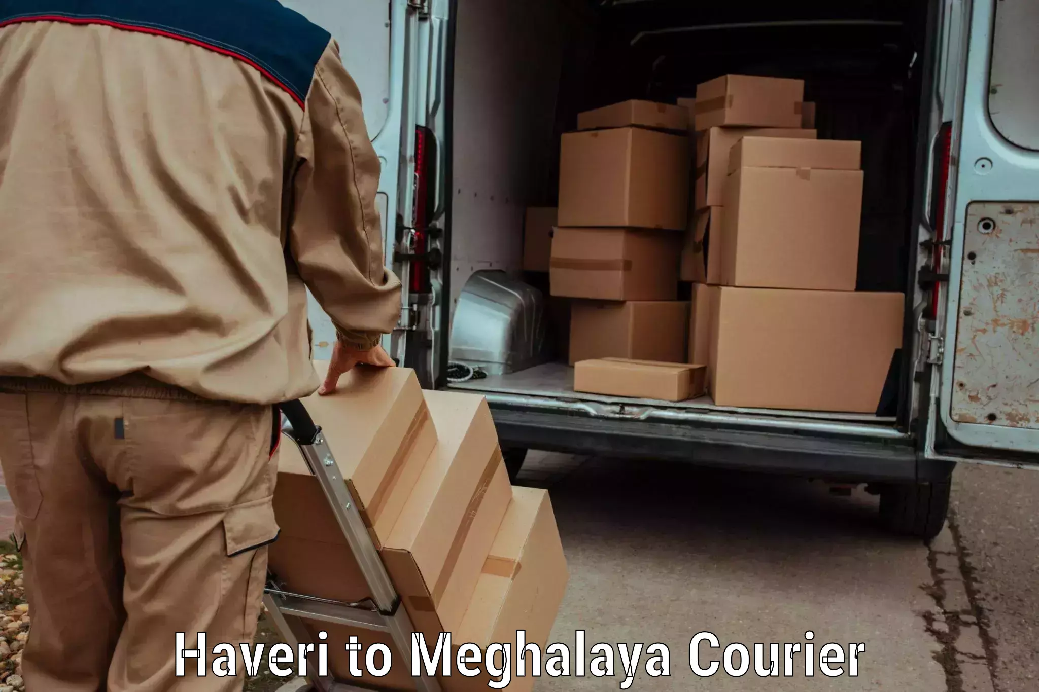 Luggage shipment specialists Haveri to Meghalaya