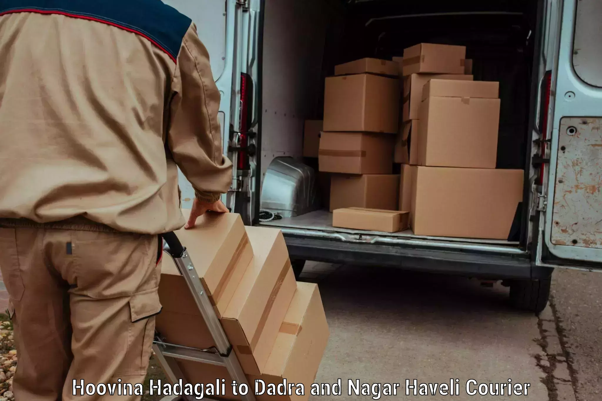 Baggage transport professionals Hoovina Hadagali to Dadra and Nagar Haveli