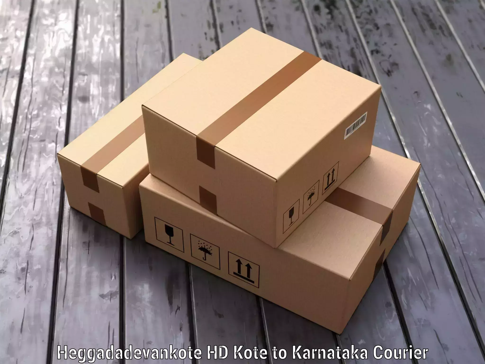 Baggage shipping logistics Heggadadevankote HD Kote to Khanapur Karnataka