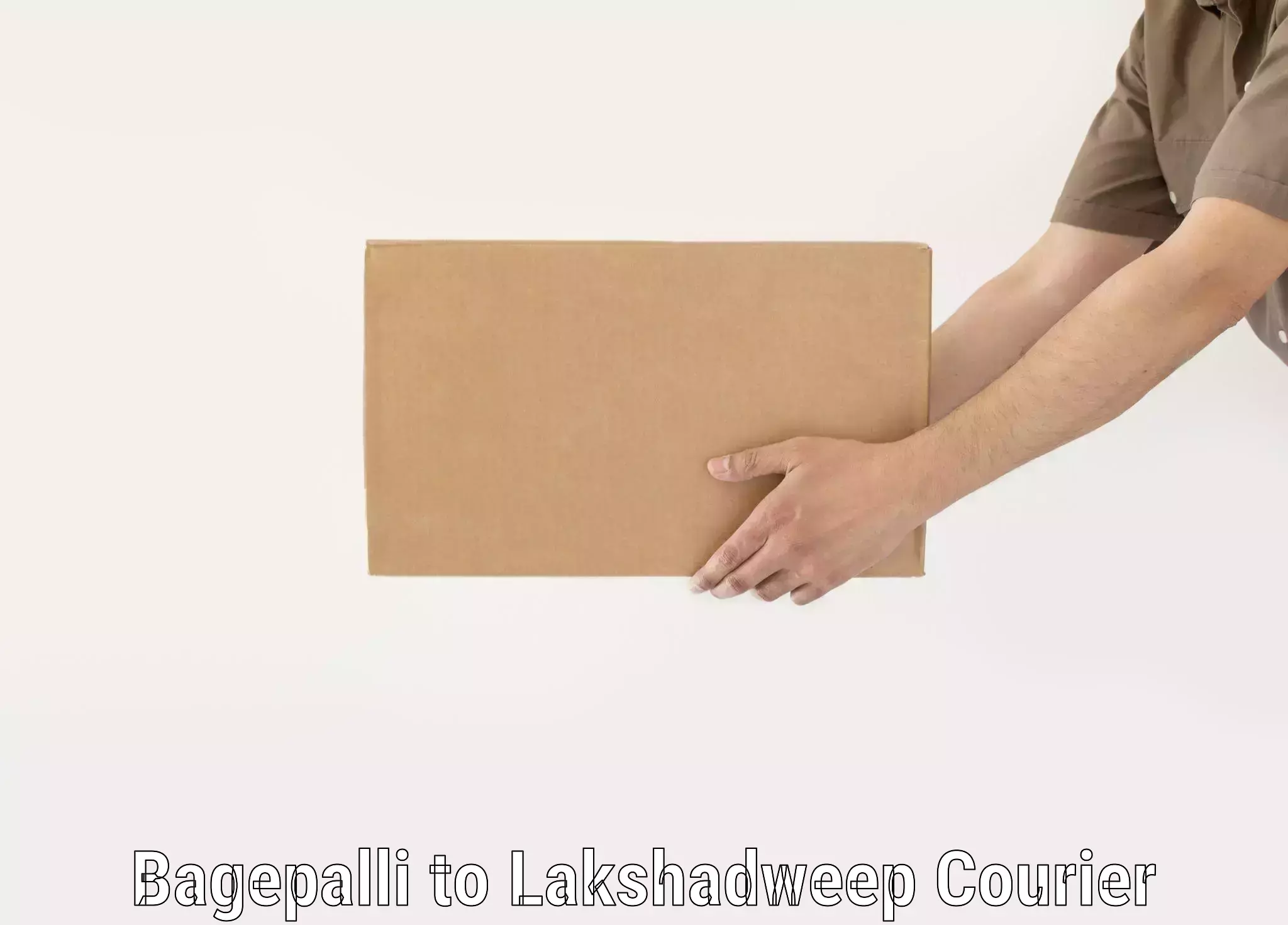 Luggage delivery estimate Bagepalli to Lakshadweep