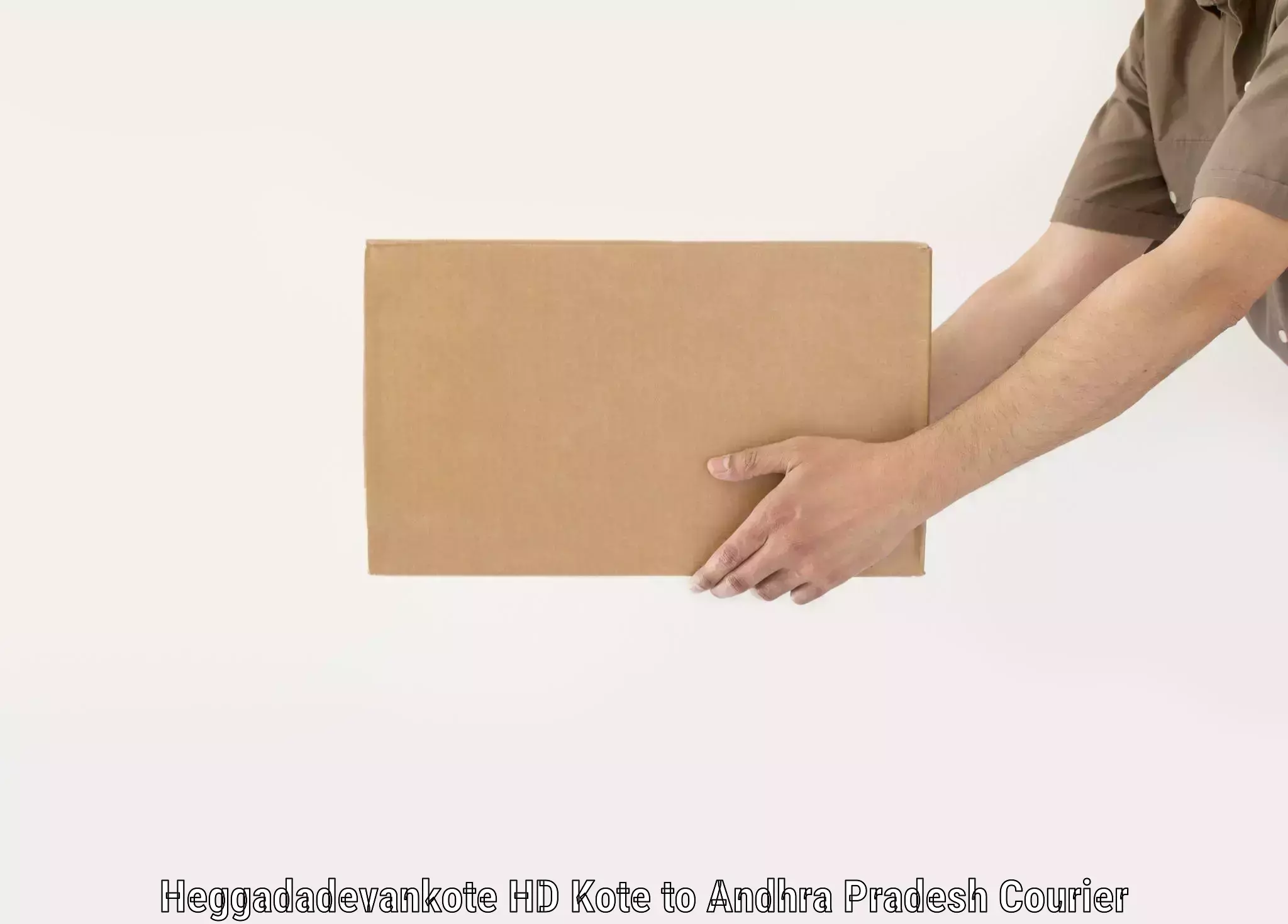 Premium luggage courier Heggadadevankote HD Kote to Narpala