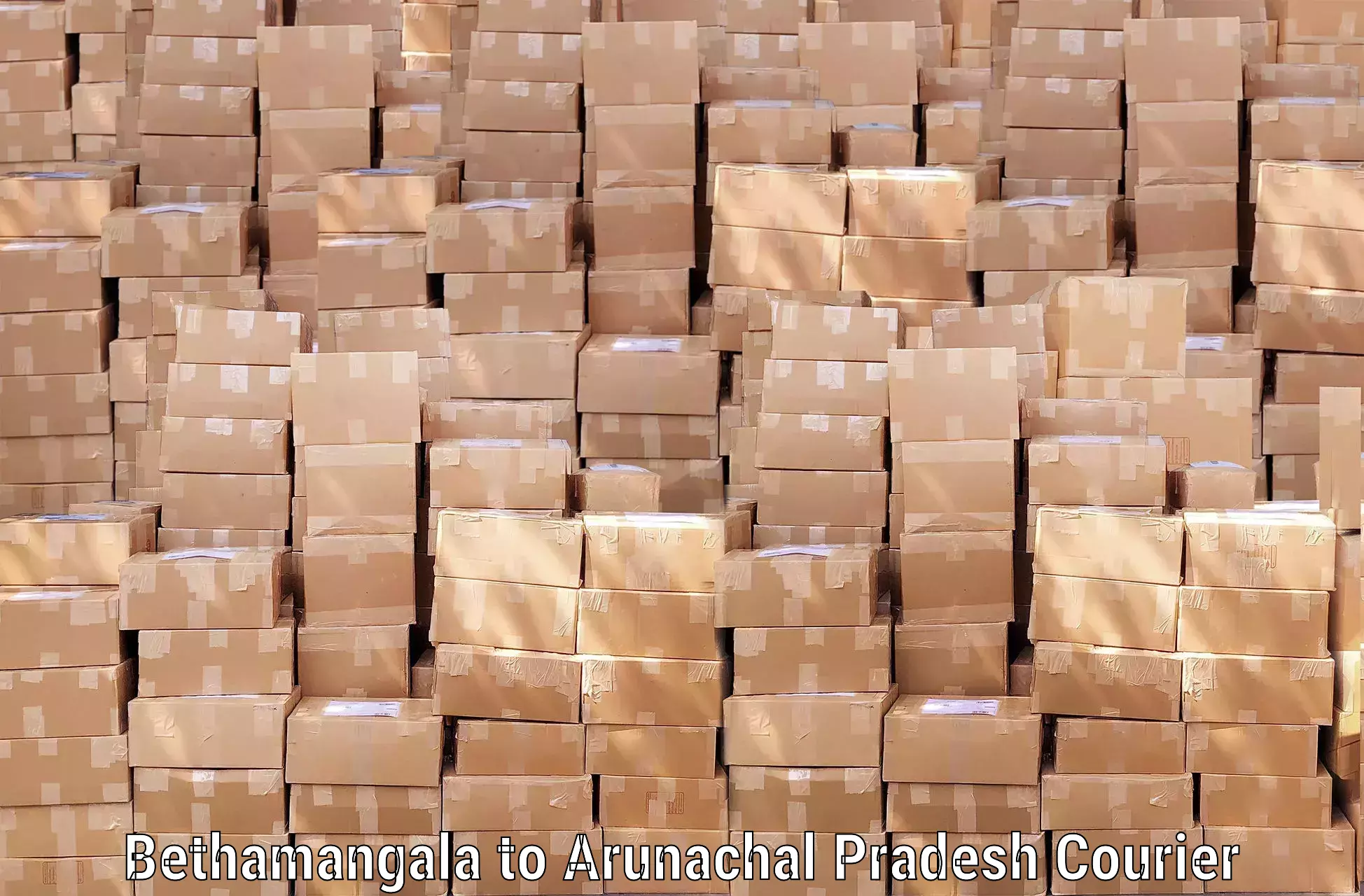 Personal effects shipping Bethamangala to Arunachal Pradesh