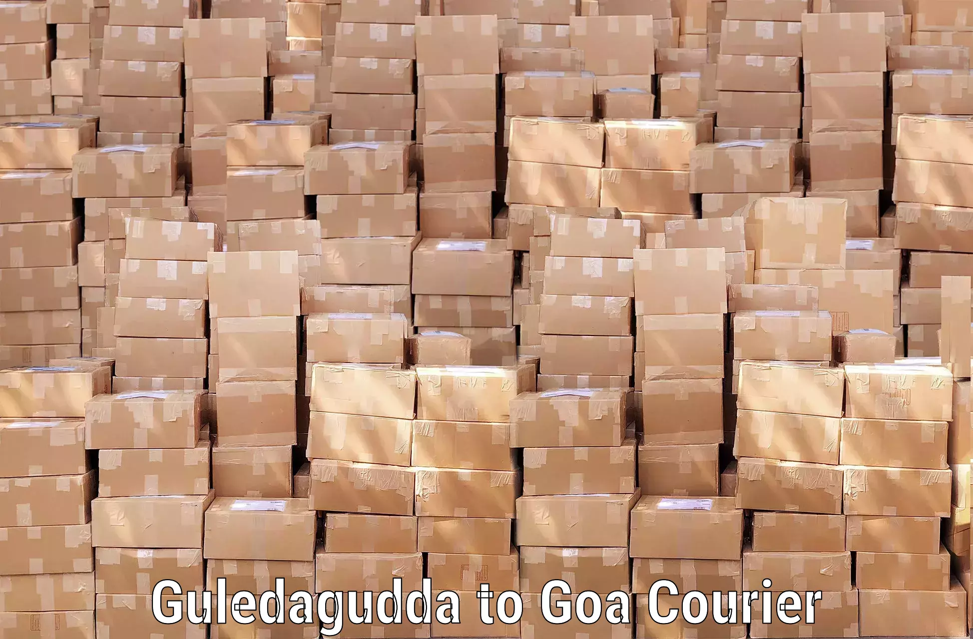 Luggage forwarding service Guledagudda to Goa