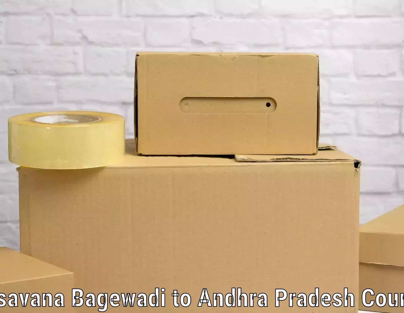Baggage shipping service Basavana Bagewadi to Andhra Pradesh