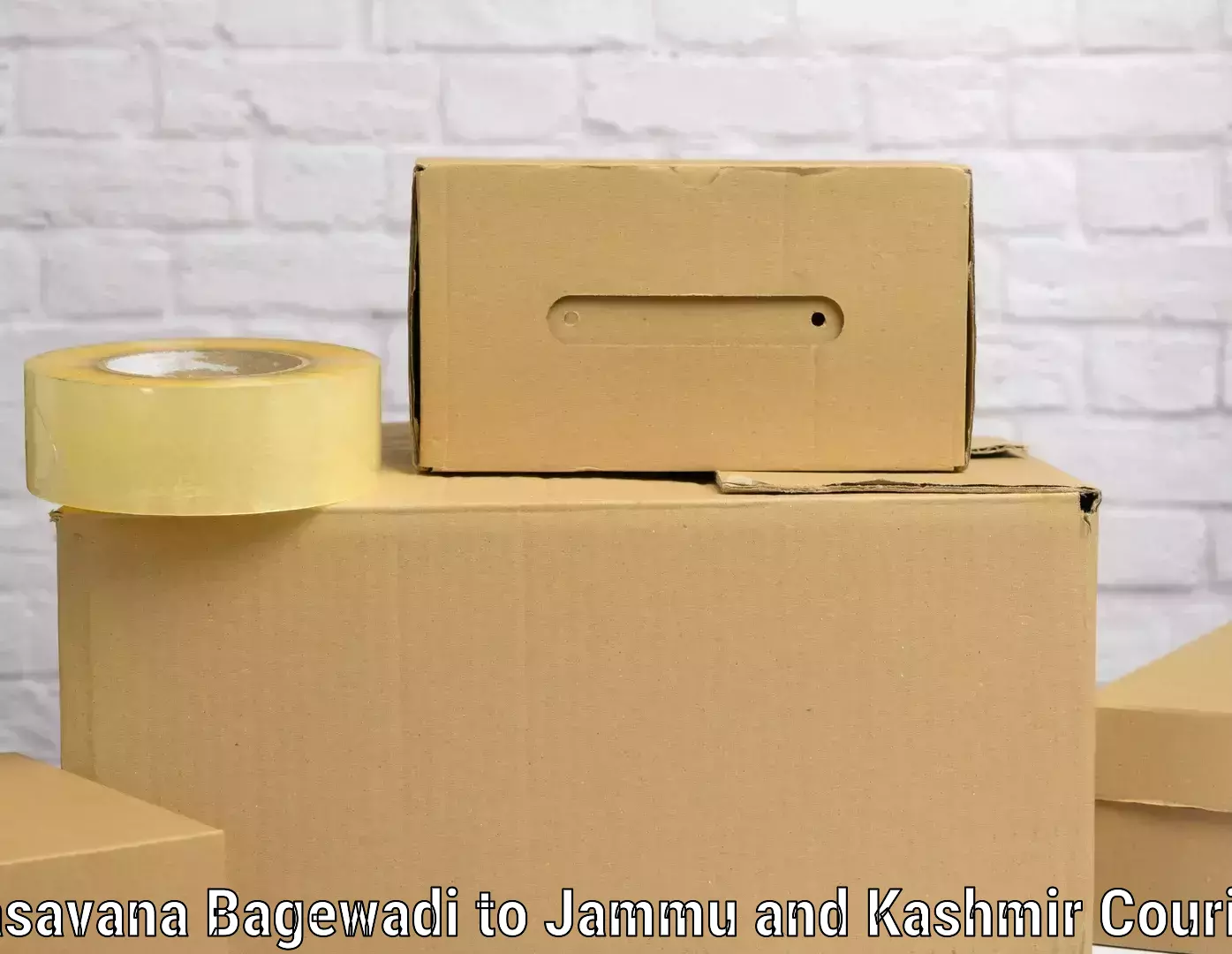 Baggage courier operations Basavana Bagewadi to Jammu and Kashmir