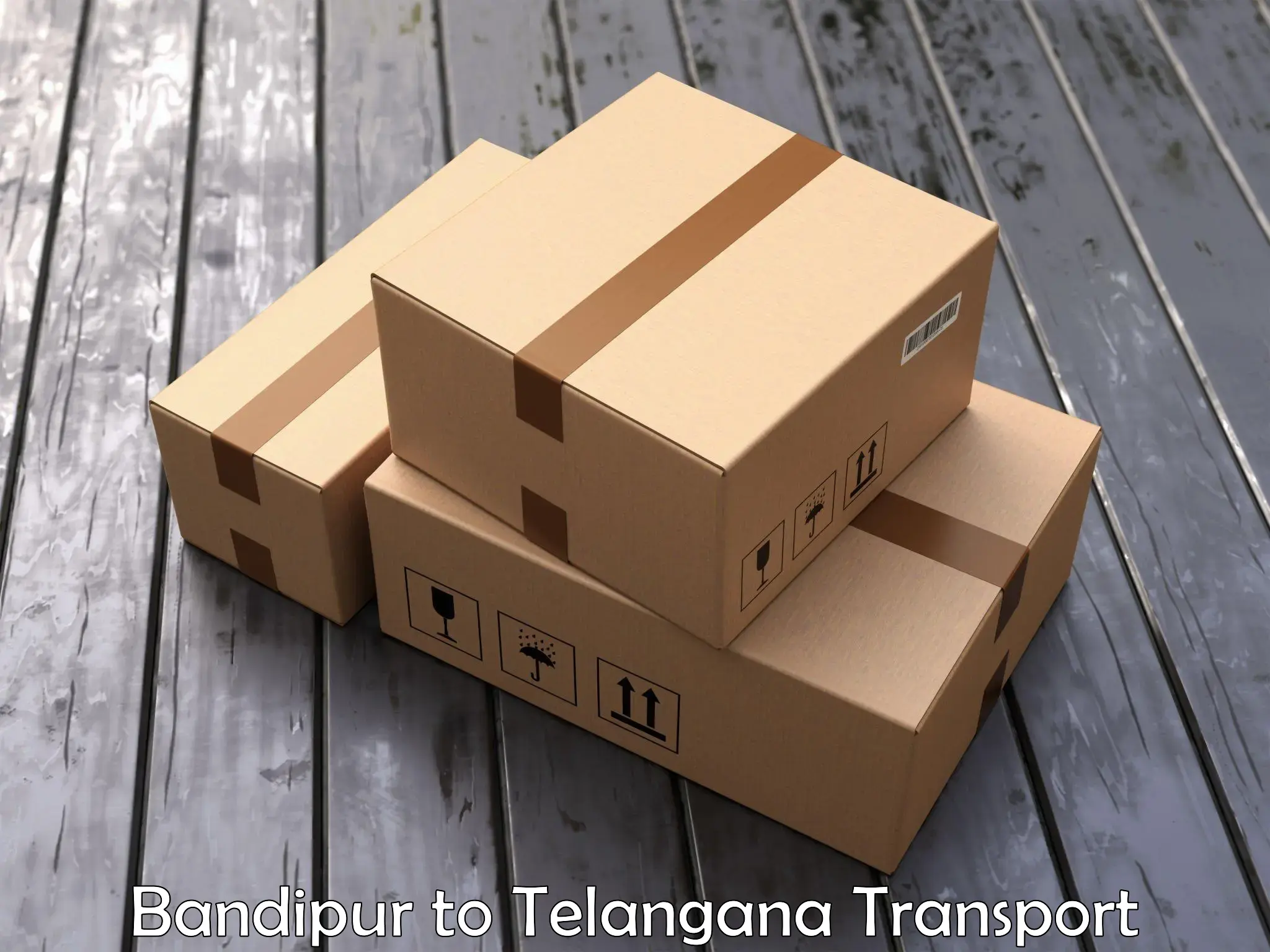 Air freight transport services Bandipur to Asifabad
